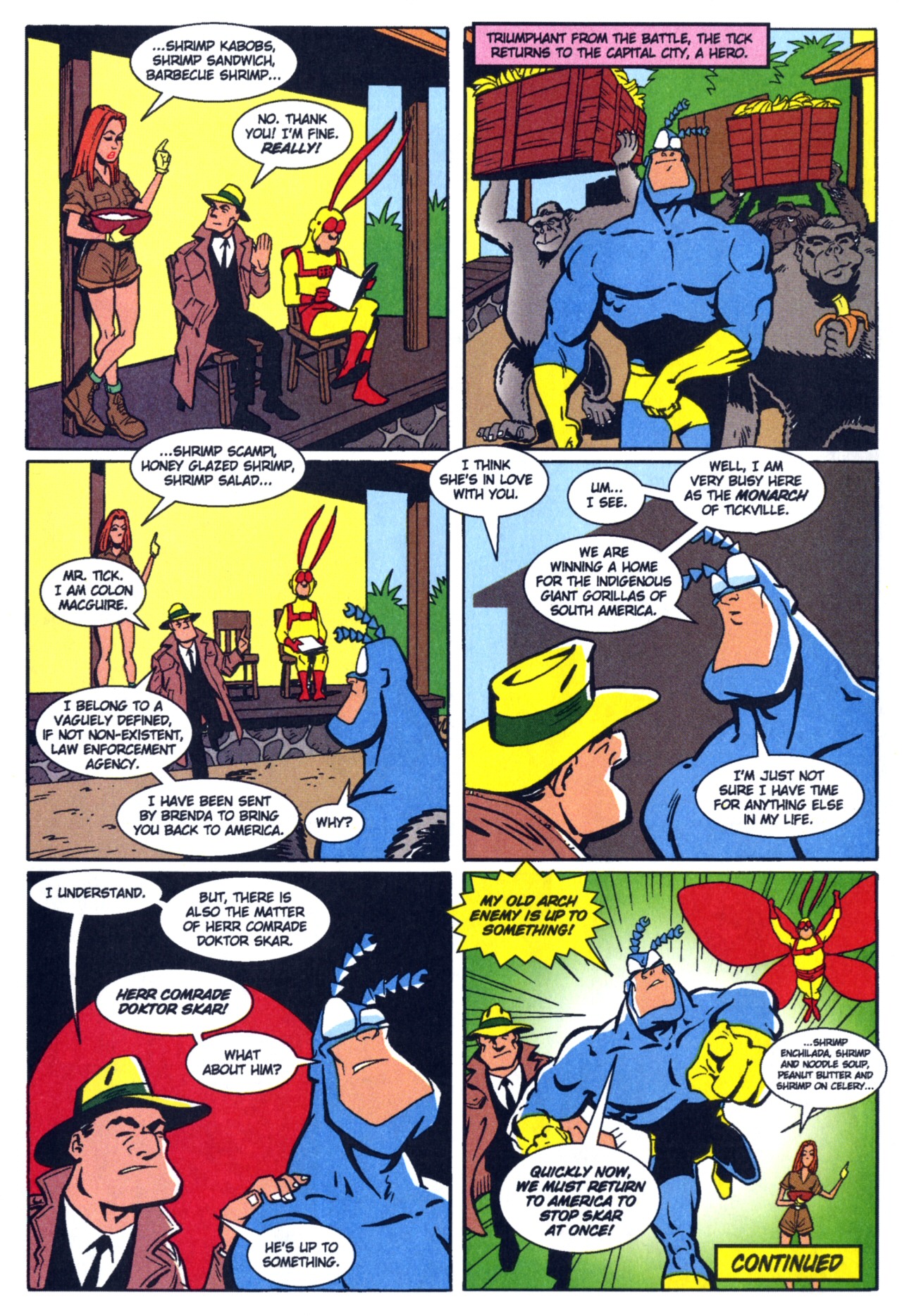 Read online The Tick's Golden Age Comic comic -  Issue #3 - 11