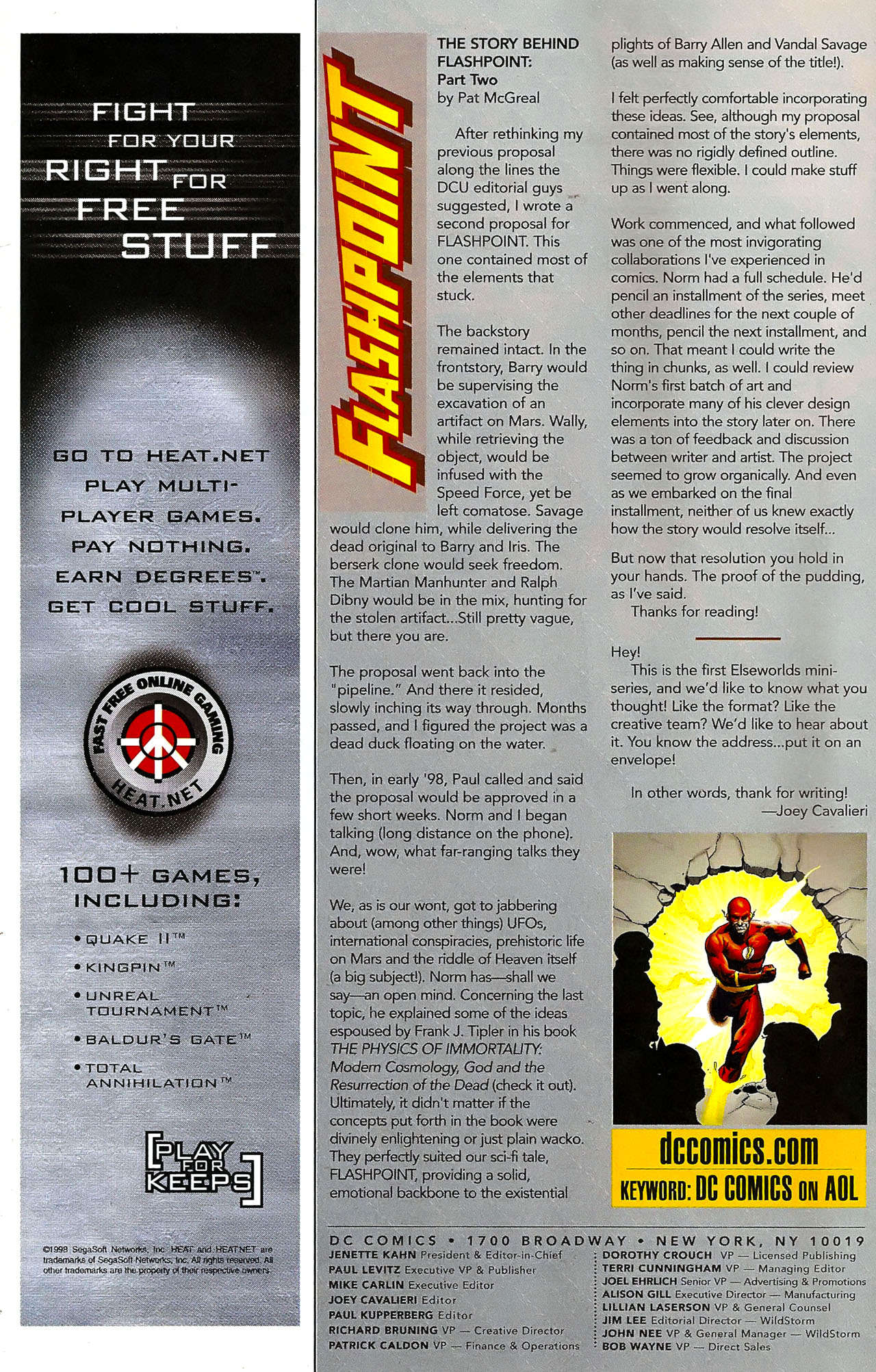 Read online Flashpoint (1999) comic -  Issue #3 - 36