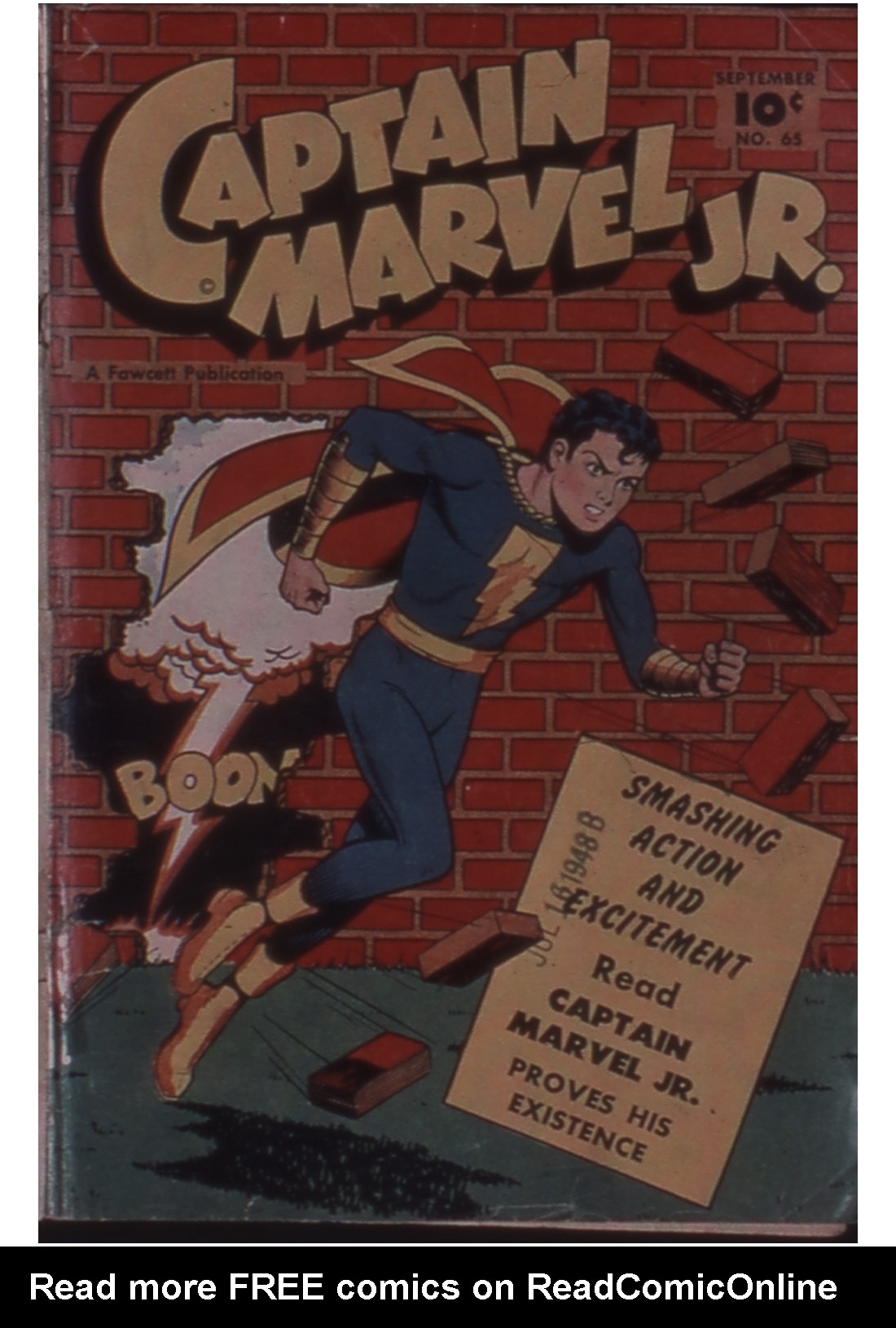 Read online Captain Marvel, Jr. comic -  Issue #65 - 1