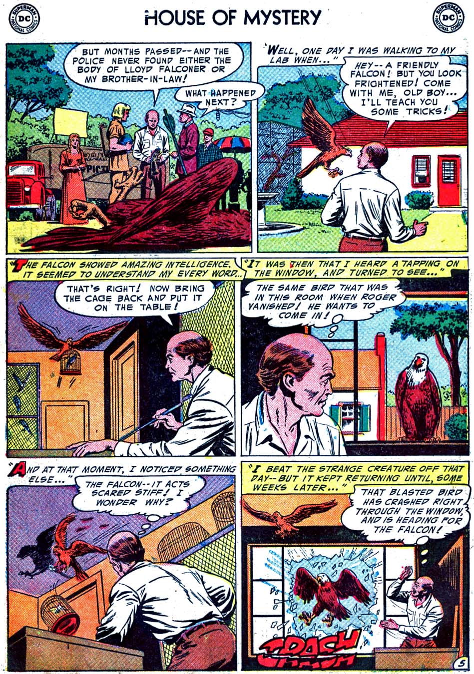 Read online House of Mystery (1951) comic -  Issue #28 - 7