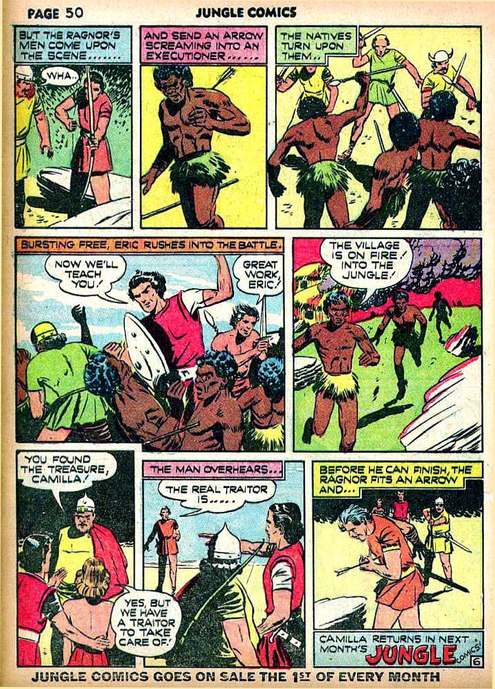 Read online Jungle Comics comic -  Issue #22 - 52