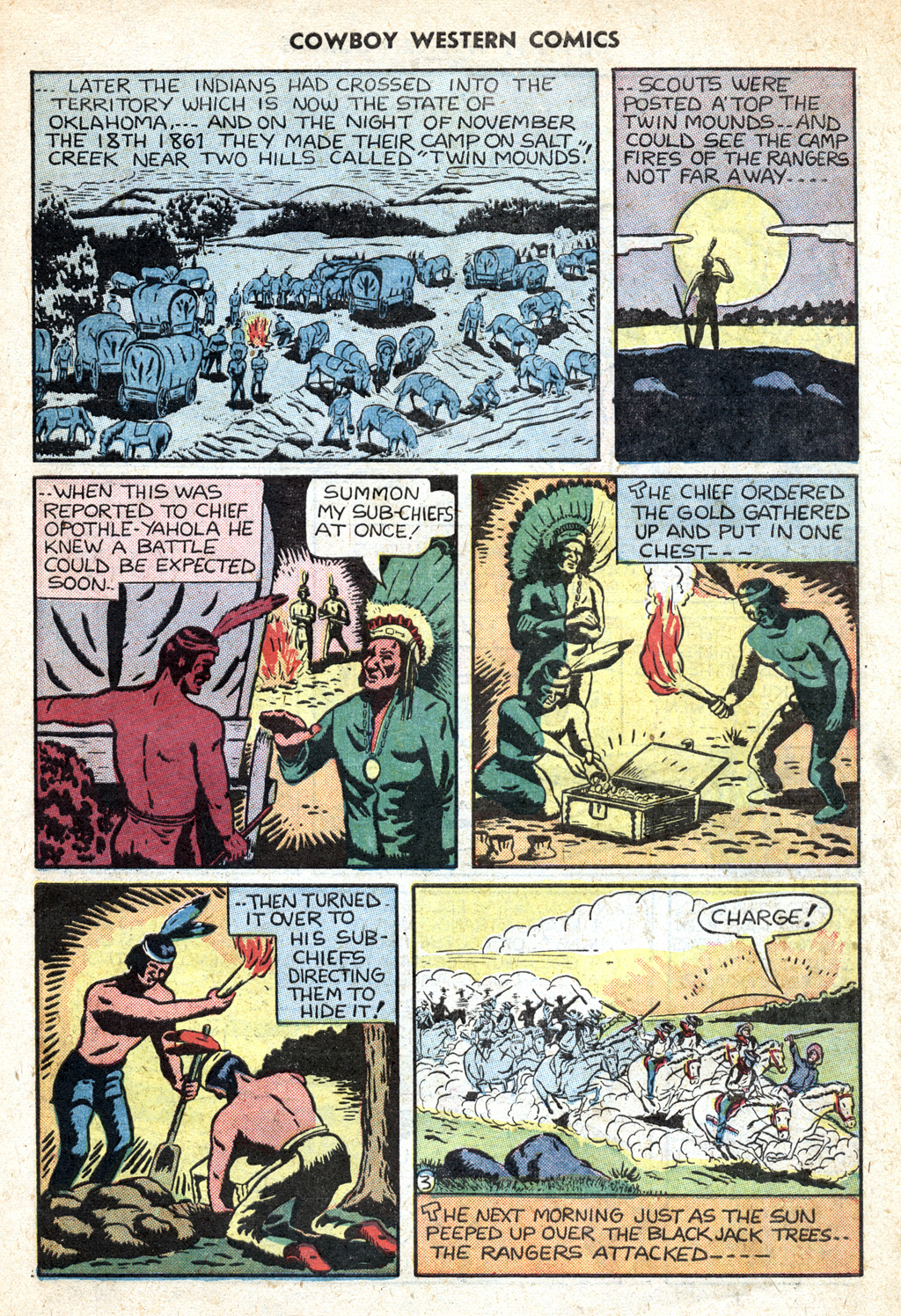 Read online Cowboy Western Comics (1948) comic -  Issue #32 - 27