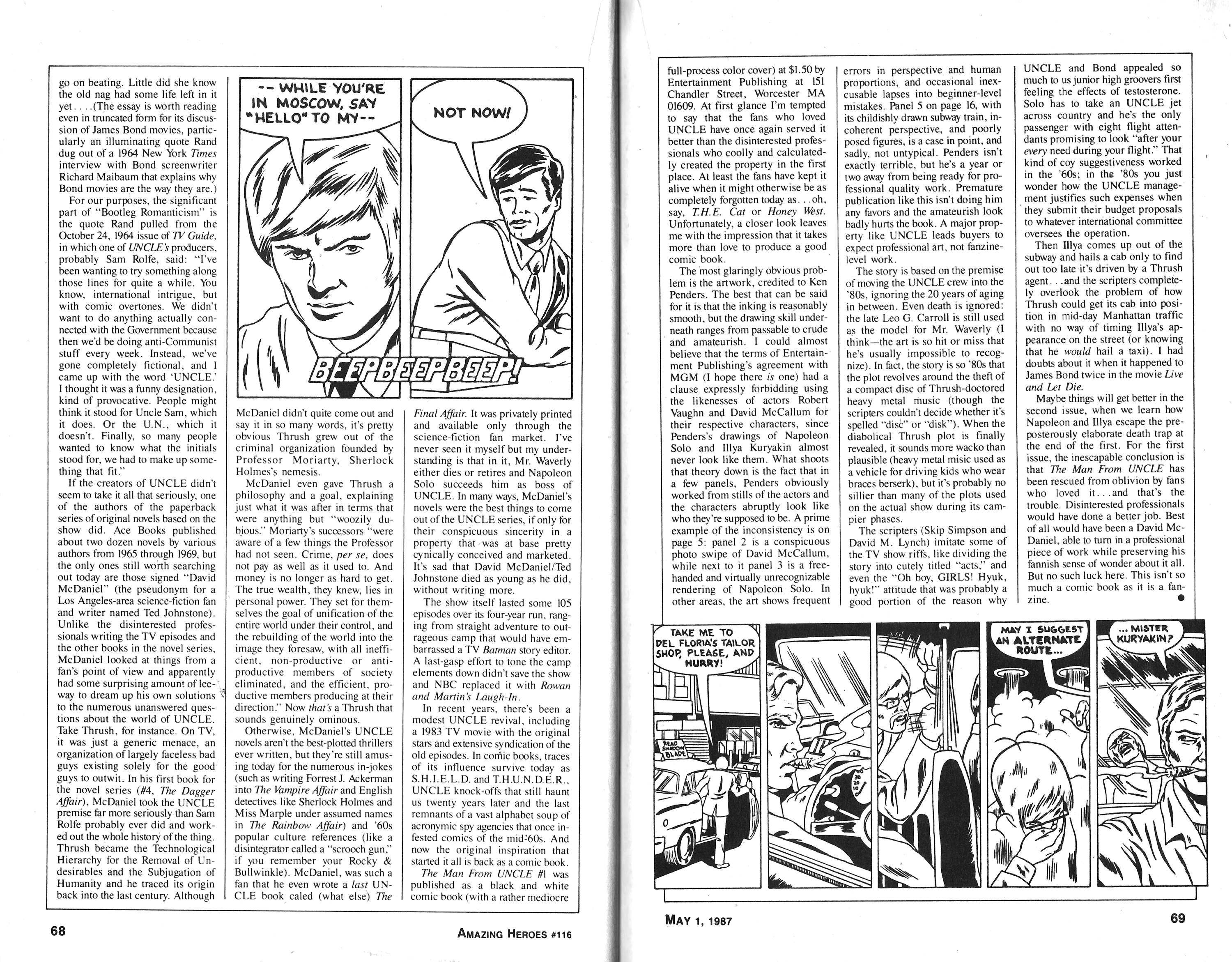Read online Amazing Heroes comic -  Issue #116 - 35