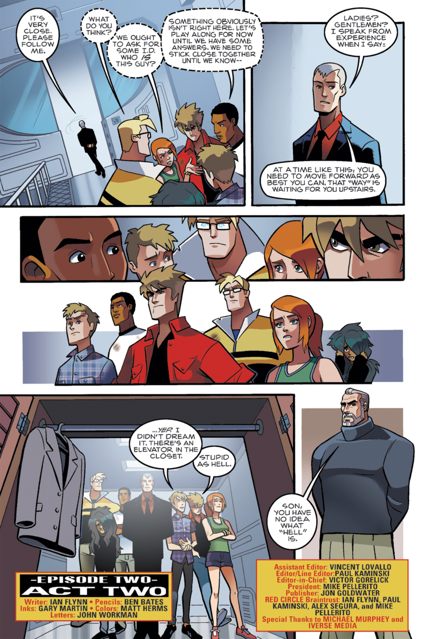 Read online New Crusaders: Rise Of The Heroes comic -  Issue #2 - Act II - 2