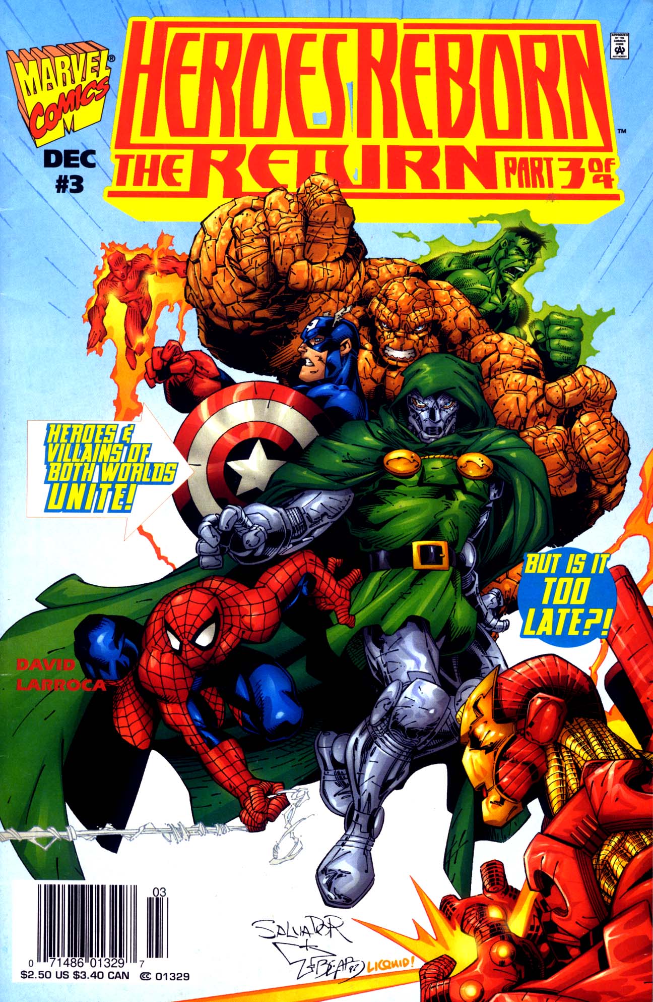 Read online Heroes Reborn: The Return comic -  Issue #3 - 1