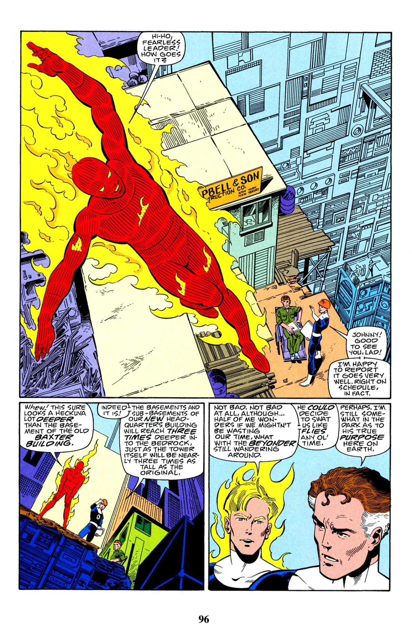 Read online Fantastic Four Visionaries: John Byrne comic -  Issue # TPB 7 - 97