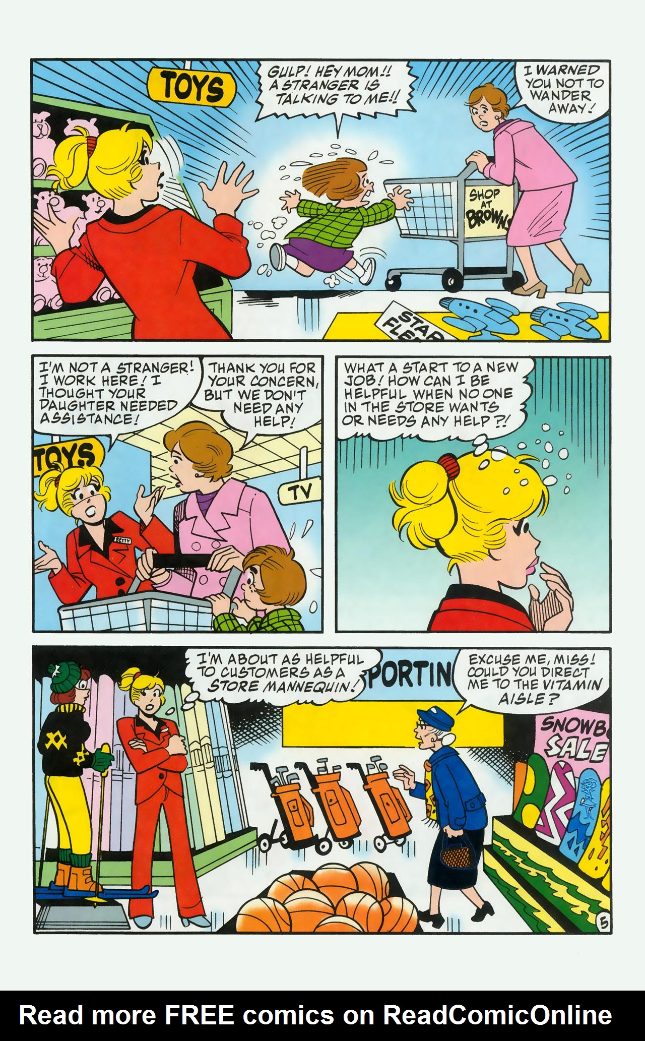 Read online Betty comic -  Issue #163 - 32
