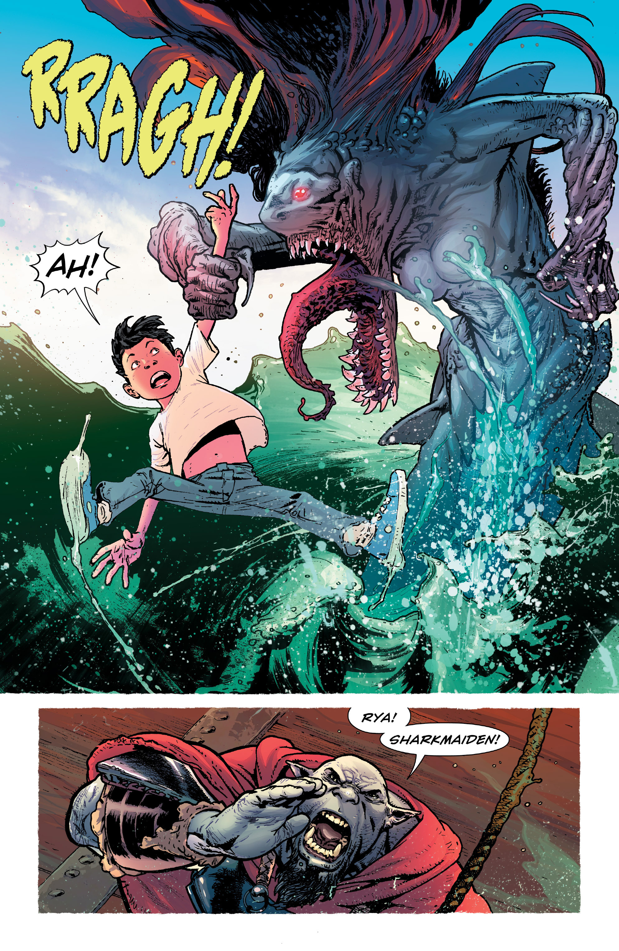 Read online Birthright (2014) comic -  Issue #22 - 10