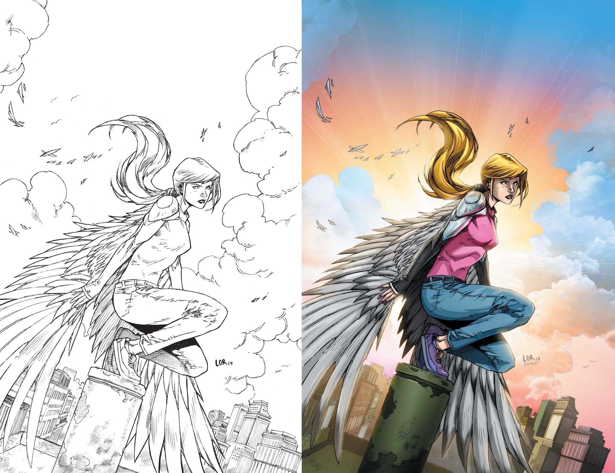 Read online Awaken Skies comic -  Issue #0 - 18