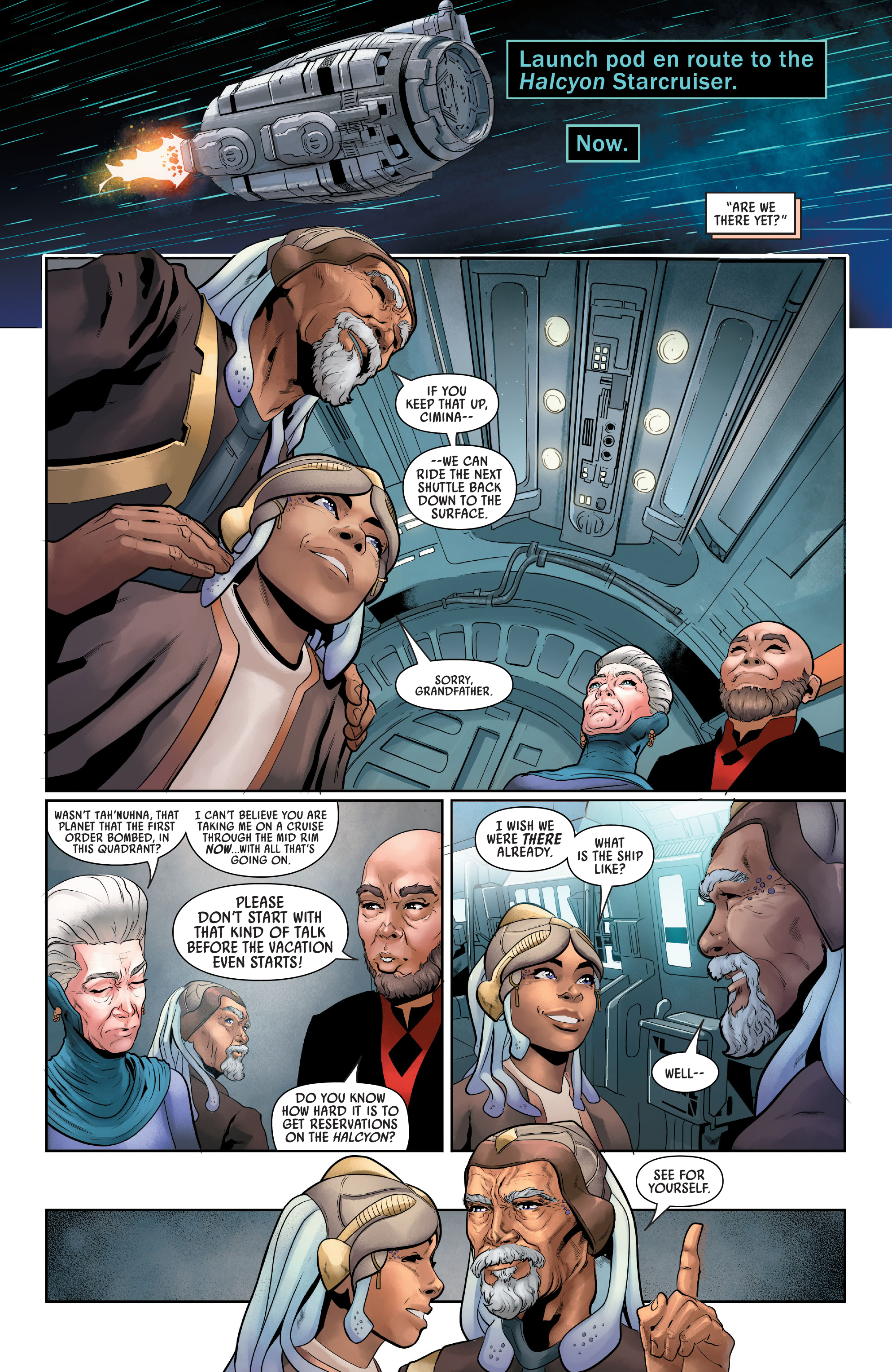 Read online Star Wars: The Halcyon Legacy comic -  Issue #1 - 2