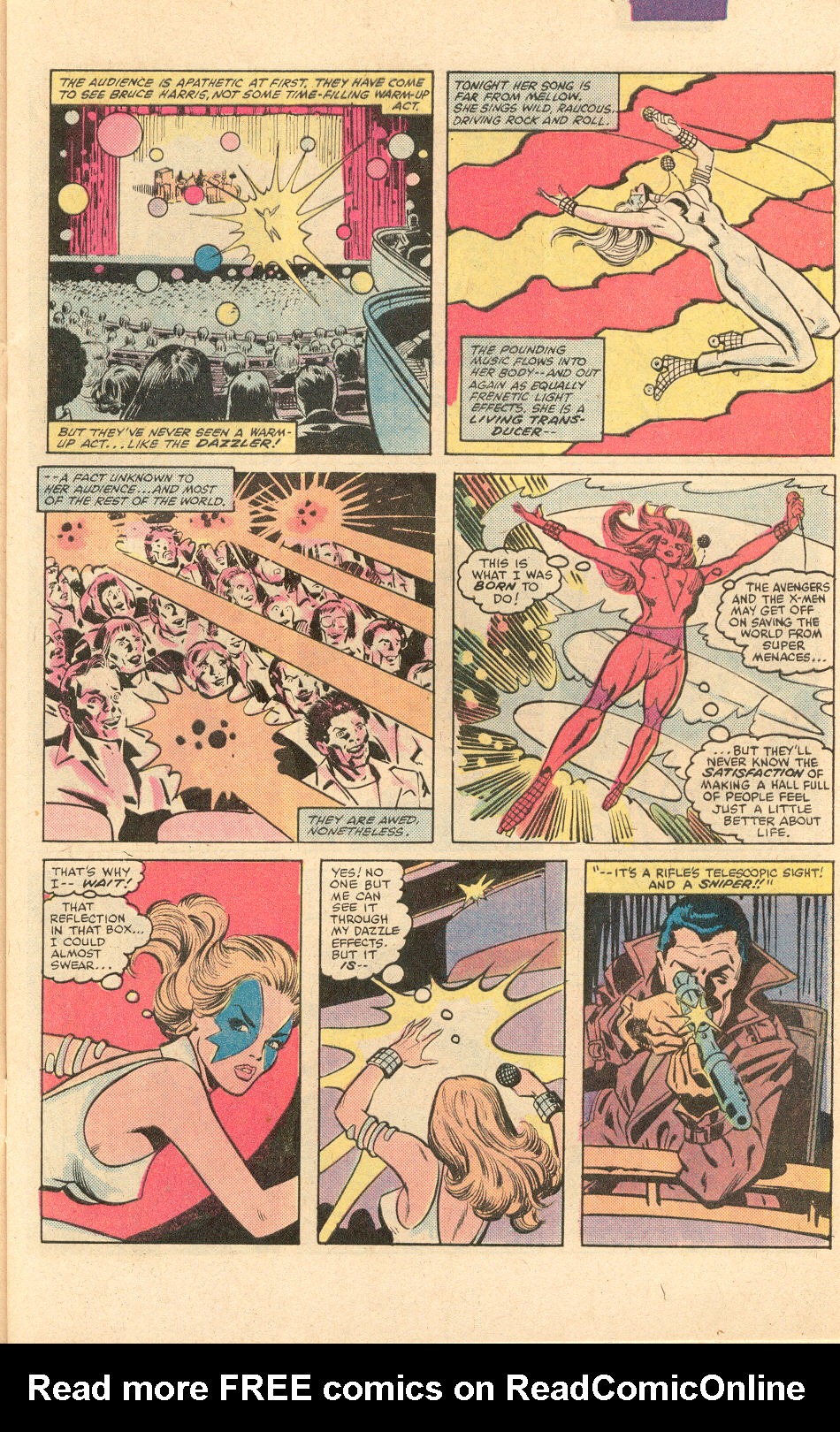 Read online Dazzler (1981) comic -  Issue #14 - 6