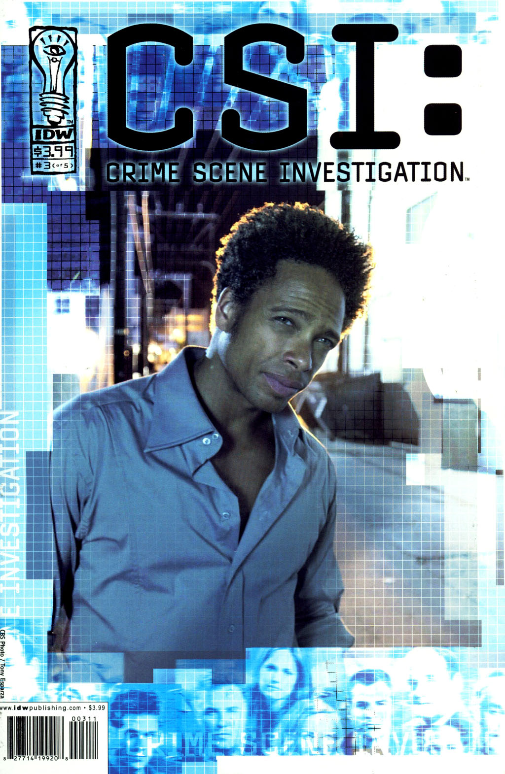 Read online CSI: Crime Scene Investigation: Bad Rap comic -  Issue #3 - 1