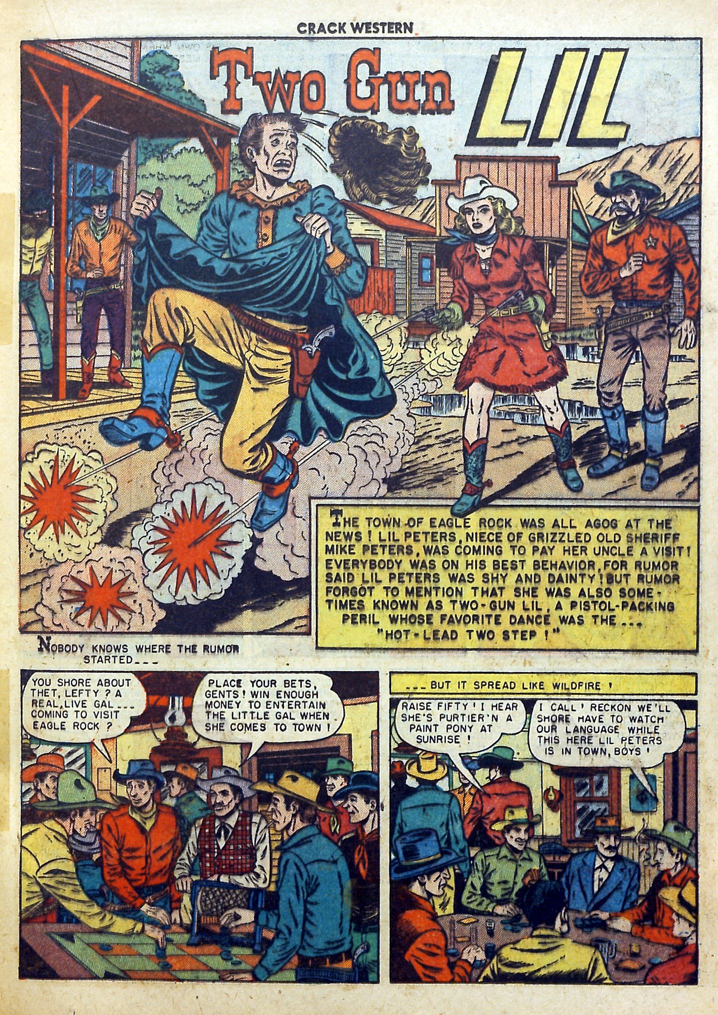 Read online Crack Western comic -  Issue #69 - 25