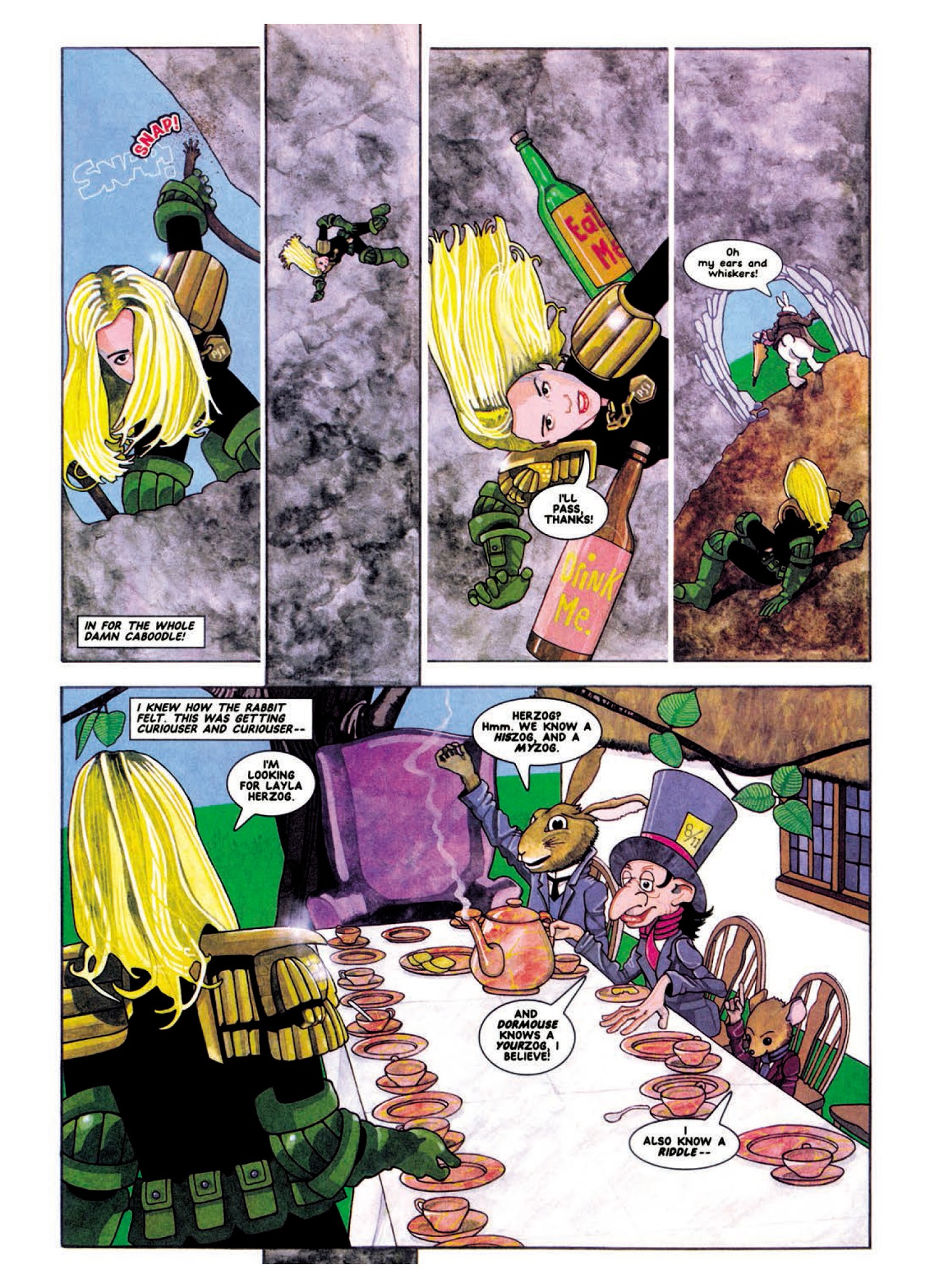 Read online Judge Anderson: The Psi Files comic -  Issue # TPB 3 - 133