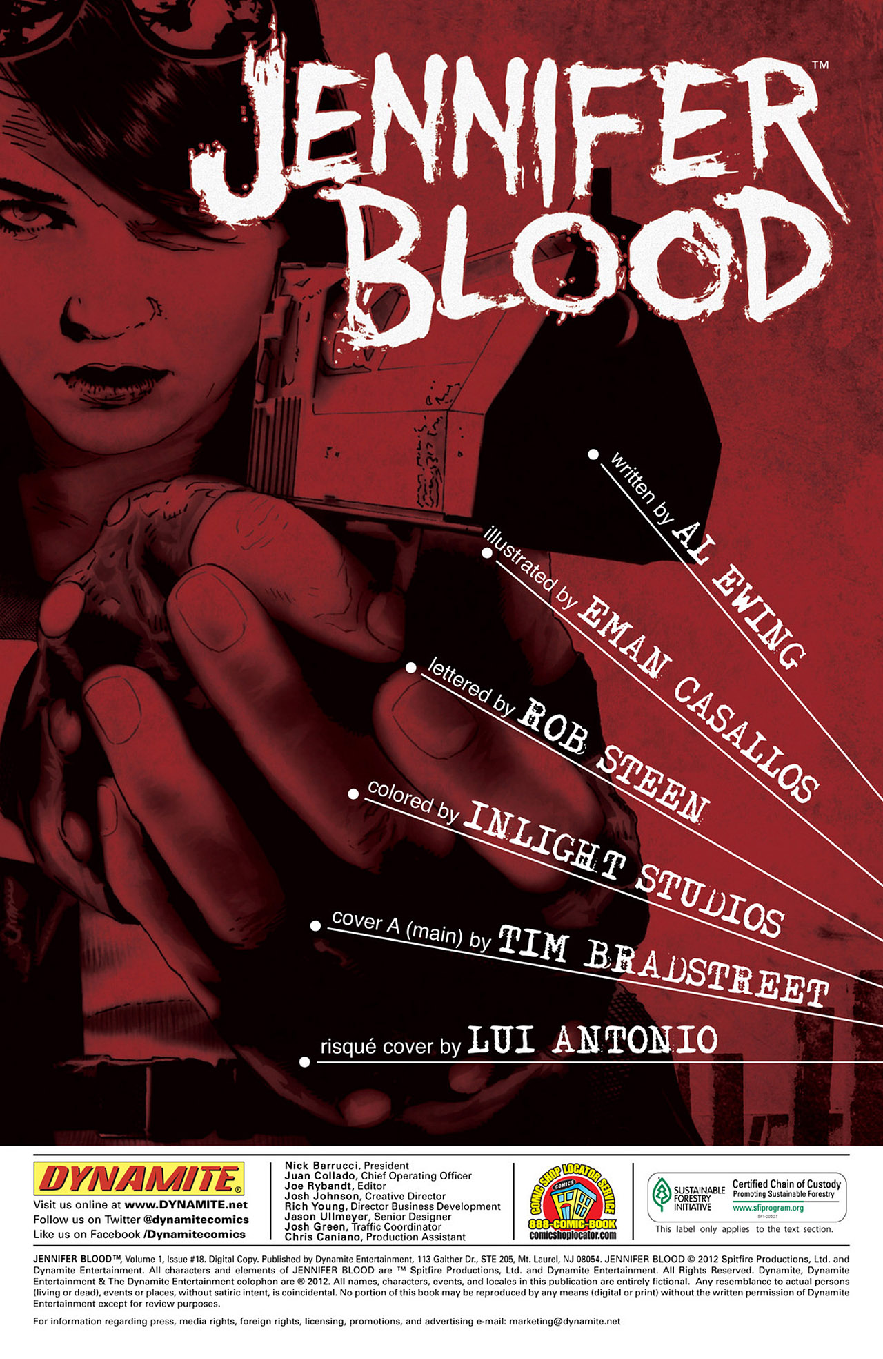 Read online Jennifer Blood comic -  Issue #18 - 3