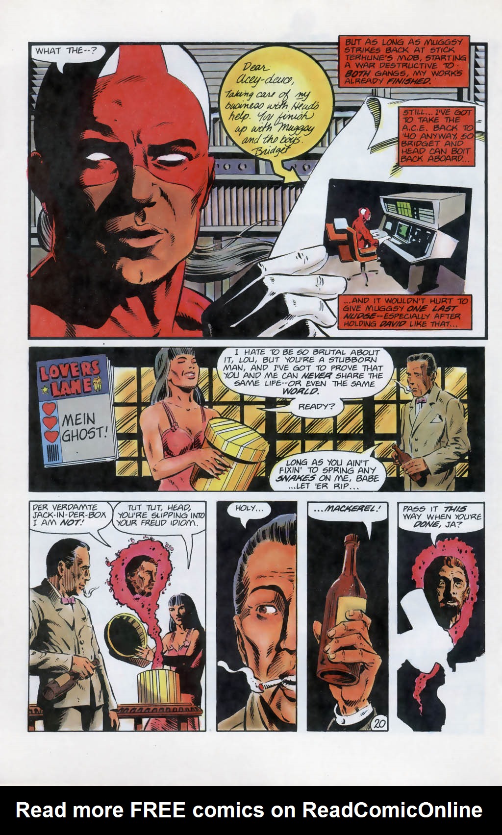 Read online Aztec Ace comic -  Issue #13 - 21
