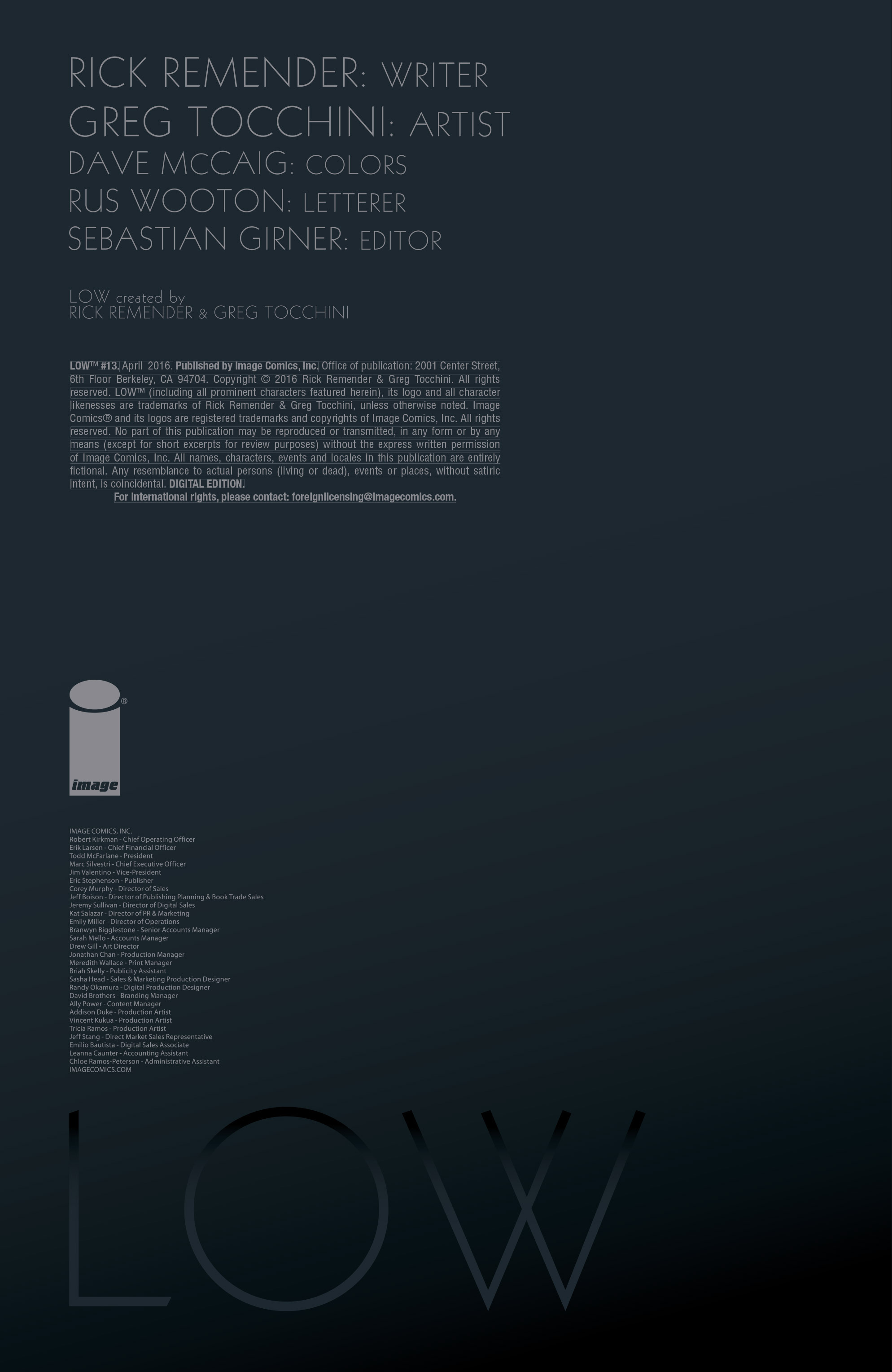 Read online Low comic -  Issue #13 - 2