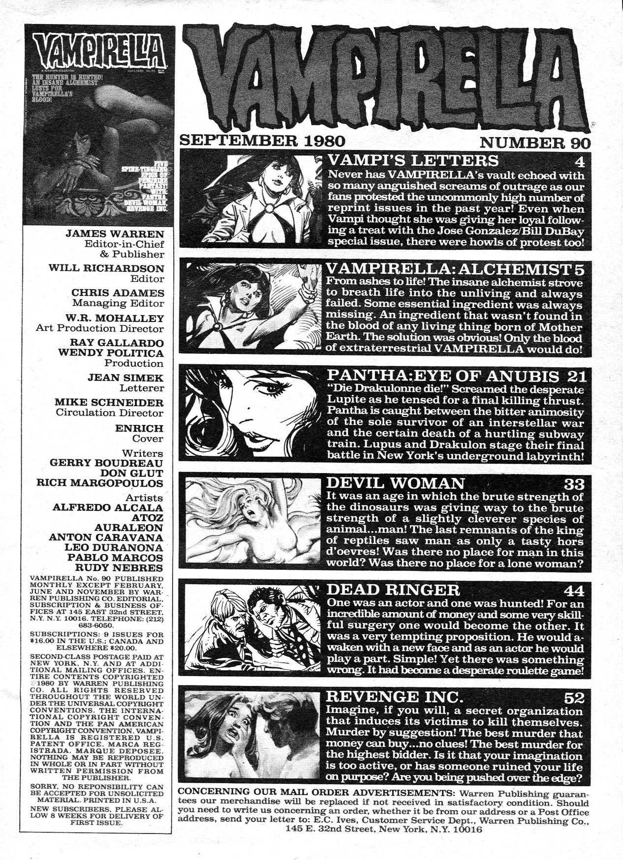 Read online Vampirella (1969) comic -  Issue #90 - 3
