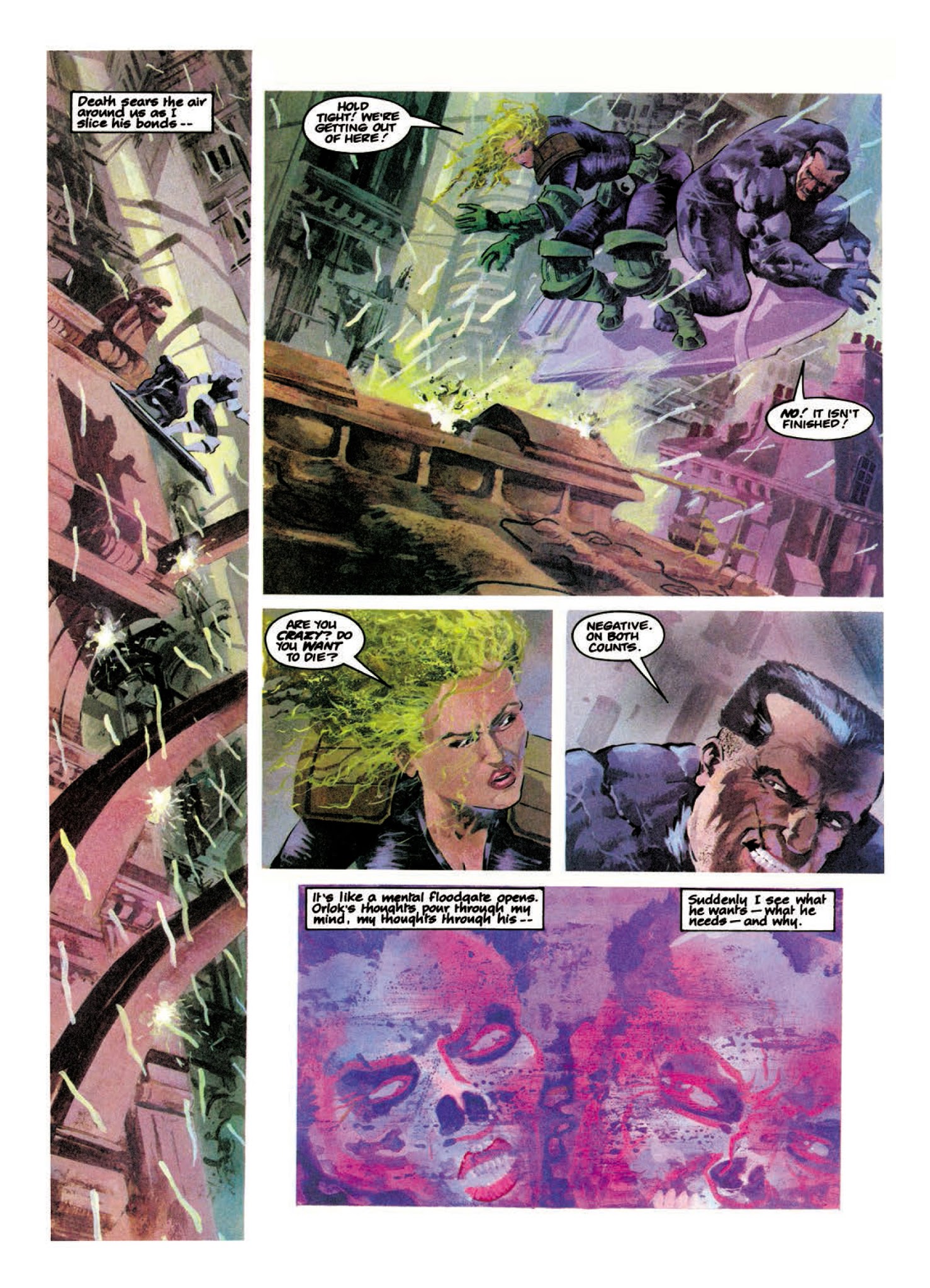 Read online Judge Anderson: The Psi Files comic -  Issue # TPB 2 - 227