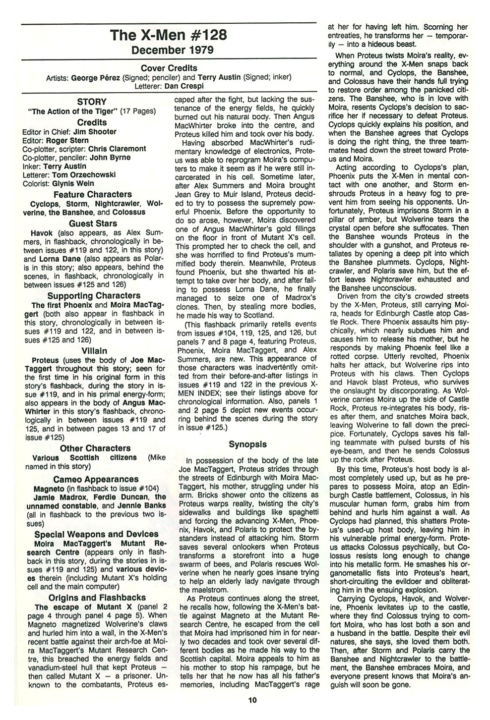 The Official Marvel Index To The X-Men (1987) issue 7 - Page 12