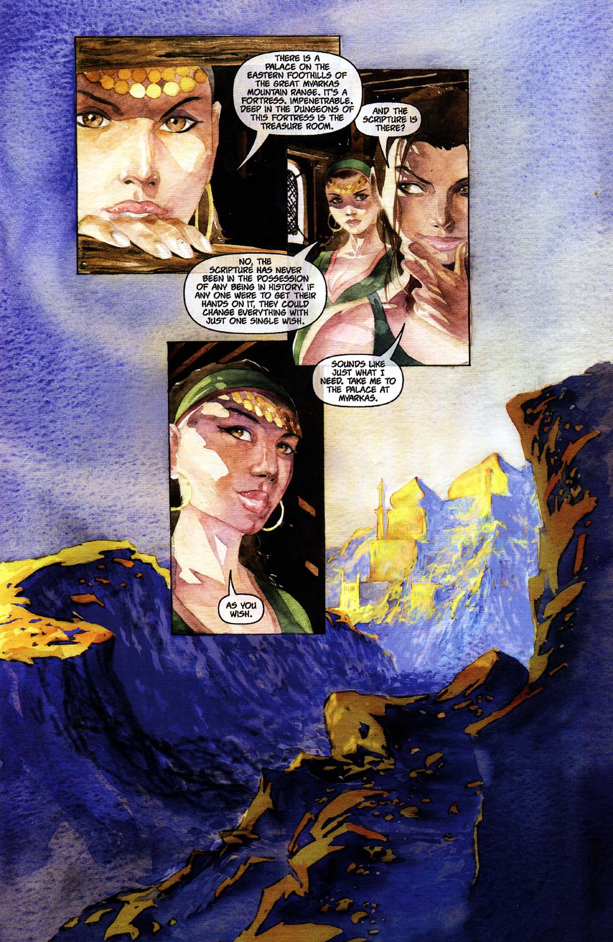 Read online Tomb Raider: Arabian Nights comic -  Issue # Full - 14
