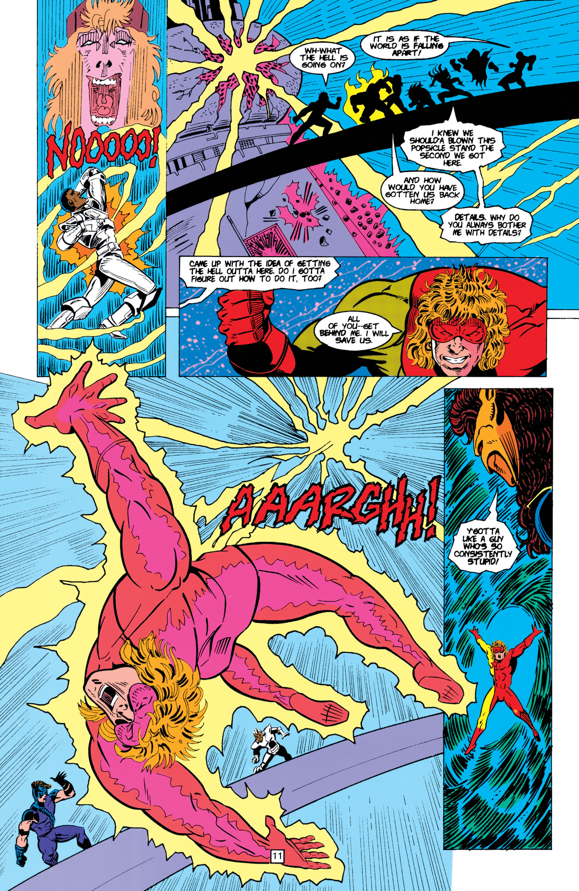Read online The New Titans (1988) comic -  Issue #104 - 10