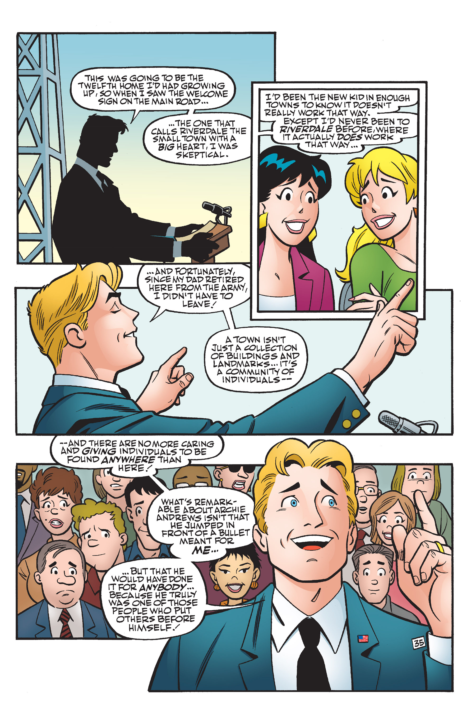 Read online The Death of Archie: A Life Celebrated comic -  Issue # TPB - 101