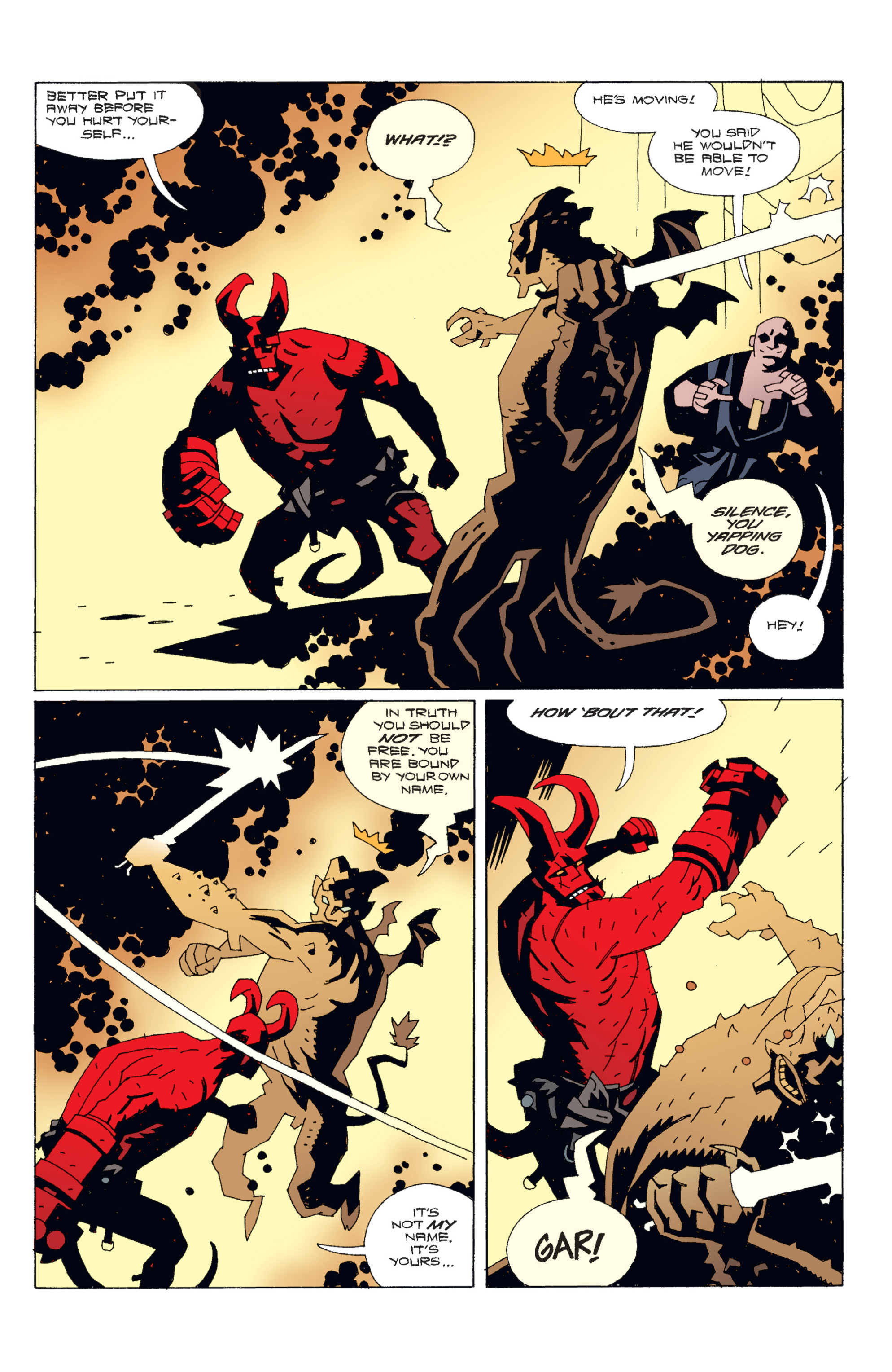 Read online Hellboy comic -  Issue #4 - 106