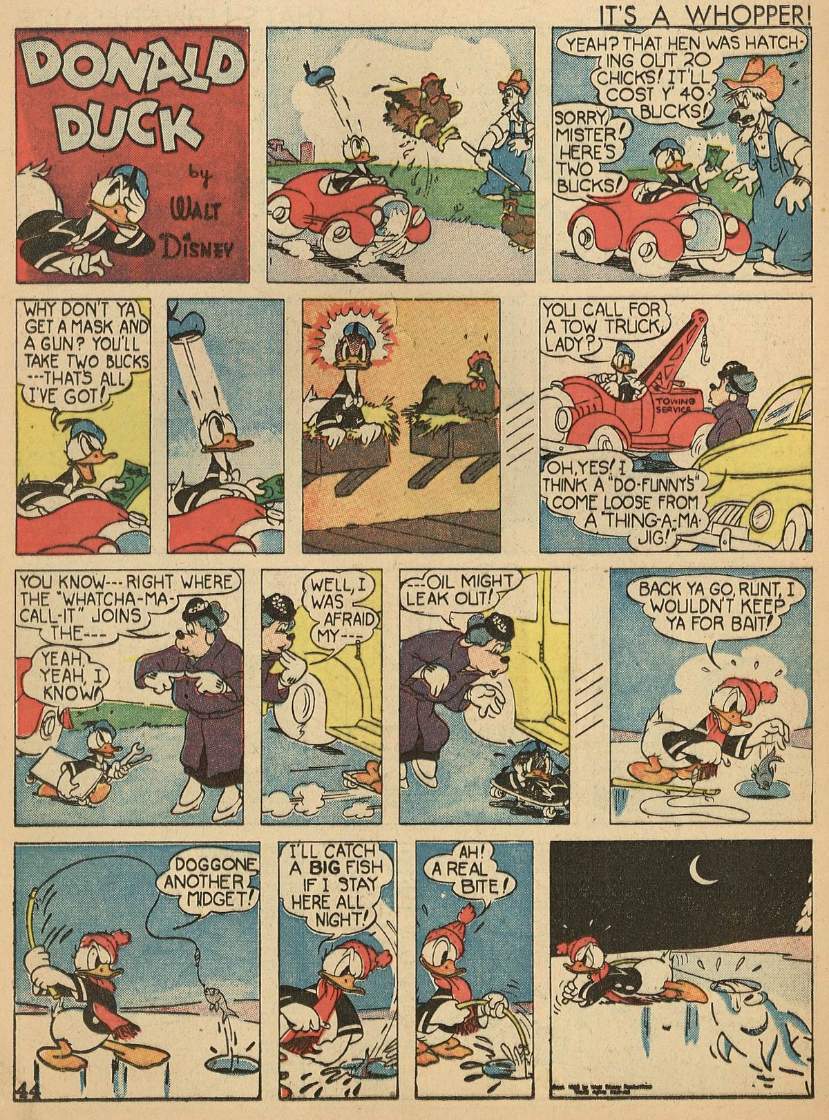 Read online Walt Disney's Comics and Stories comic -  Issue #18 - 46