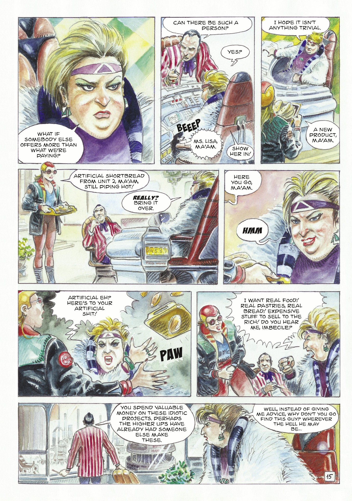 Read online The Man With the Bear comic -  Issue #1 - 17