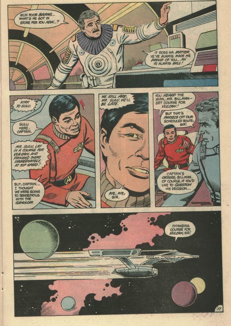 Read online Star Trek (1984) comic -  Issue #7 - 12