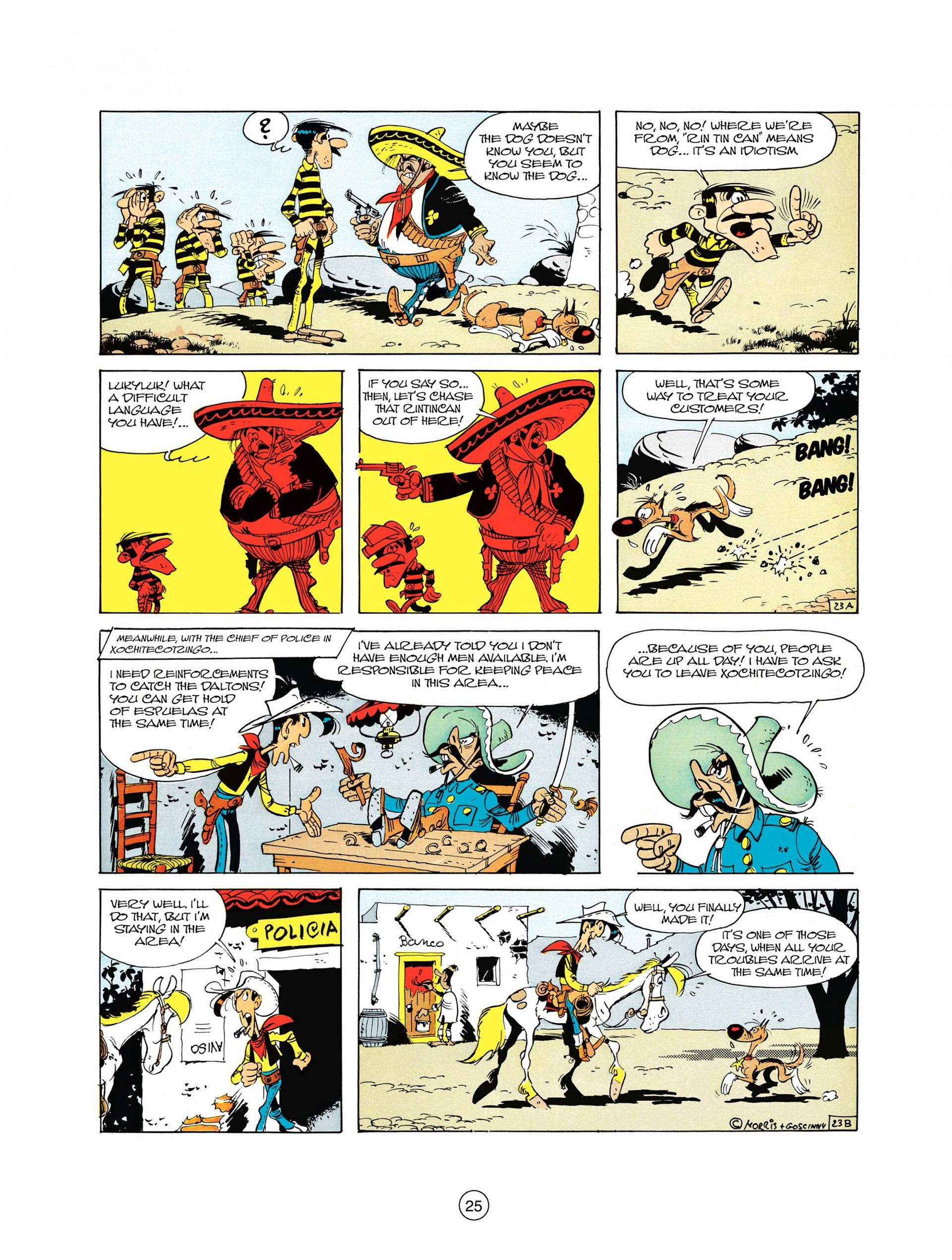 Read online A Lucky Luke Adventure comic -  Issue #10 - 25