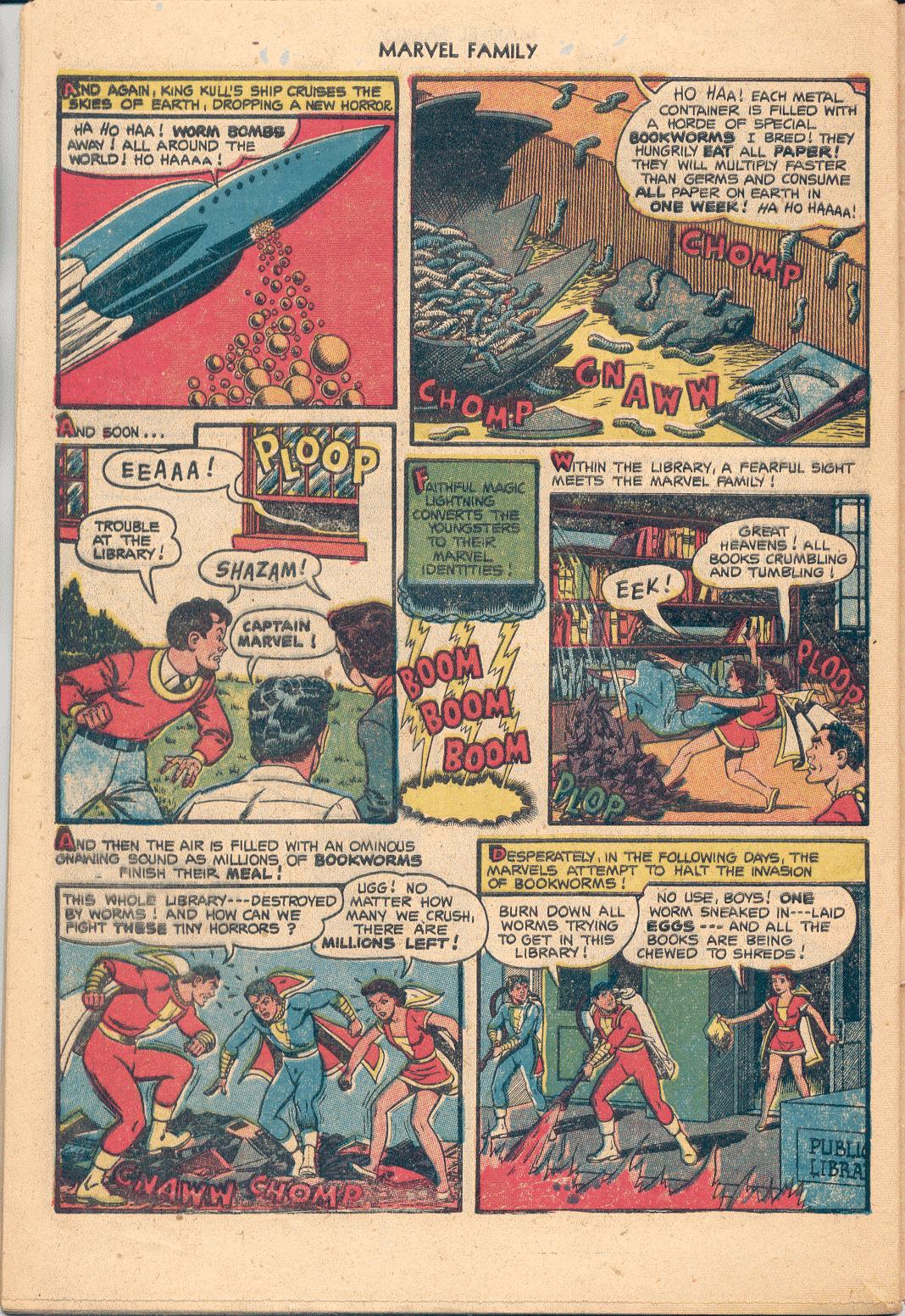 Read online The Marvel Family comic -  Issue #86 - 32