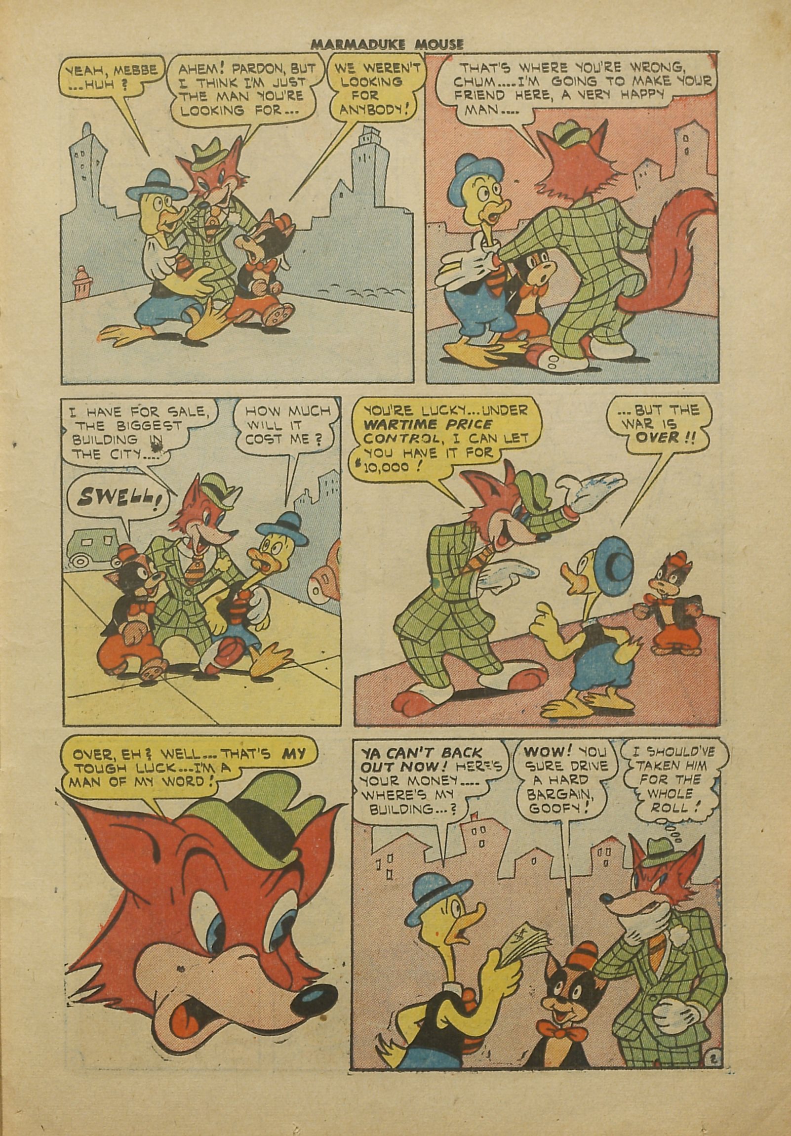 Read online Marmaduke Mouse comic -  Issue #27 - 23