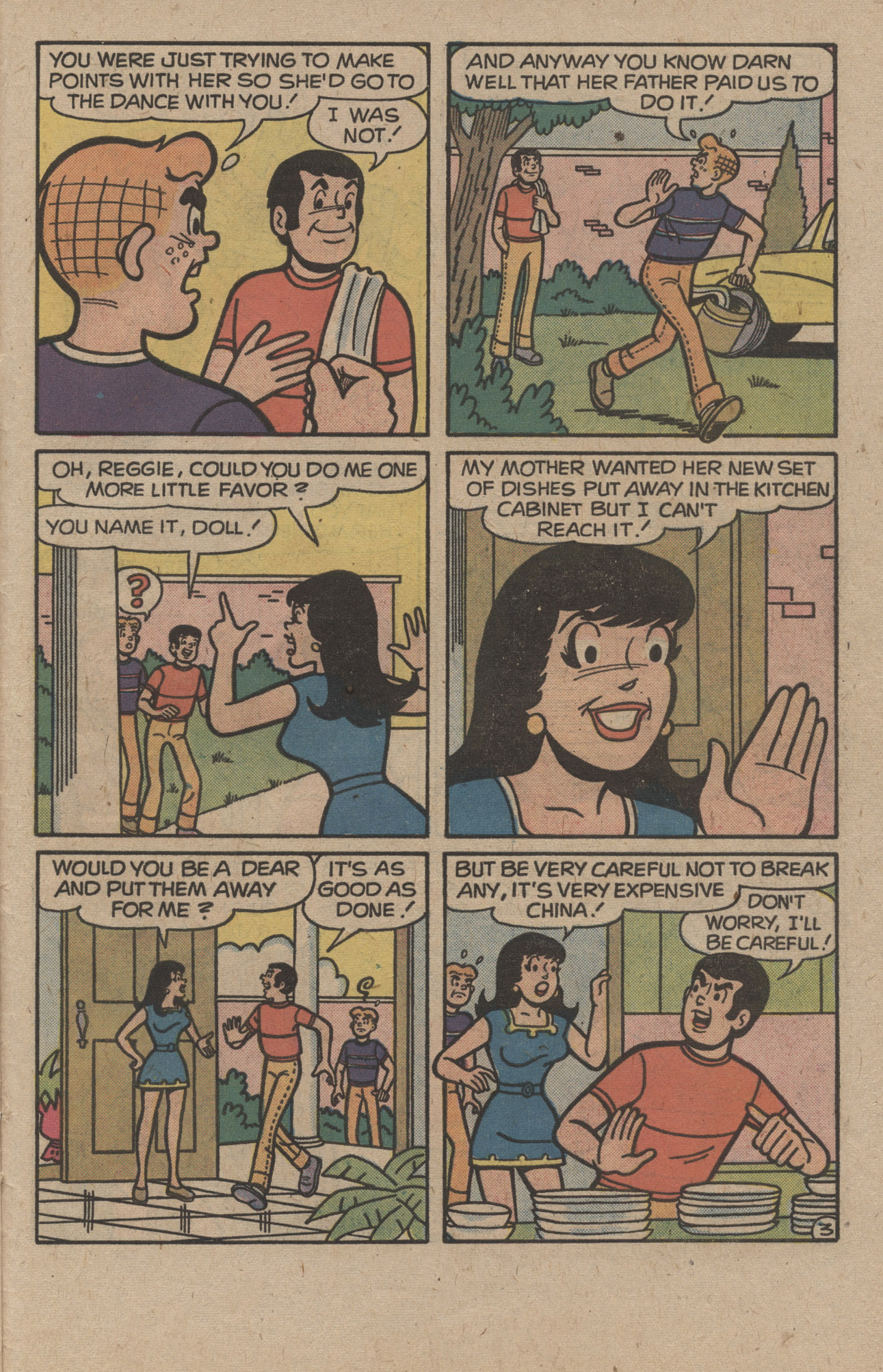Read online Reggie and Me (1966) comic -  Issue #92 - 31
