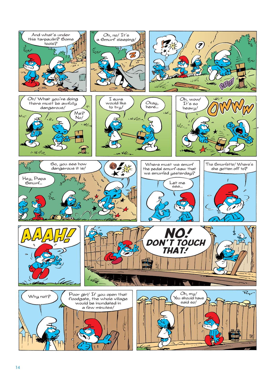 Read online The Smurfs comic -  Issue #4 - 14