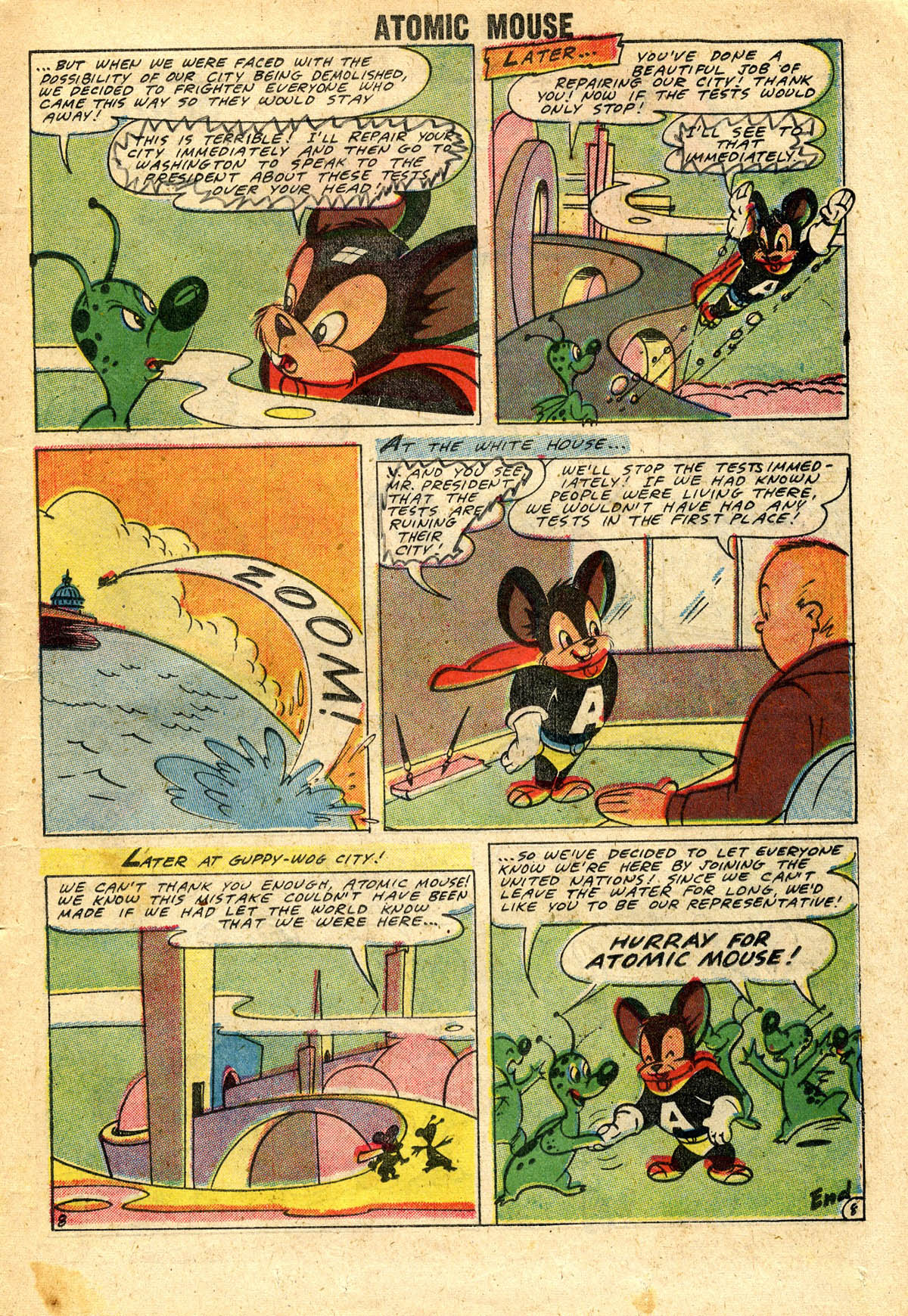 Read online Atomic Mouse comic -  Issue #27 - 11