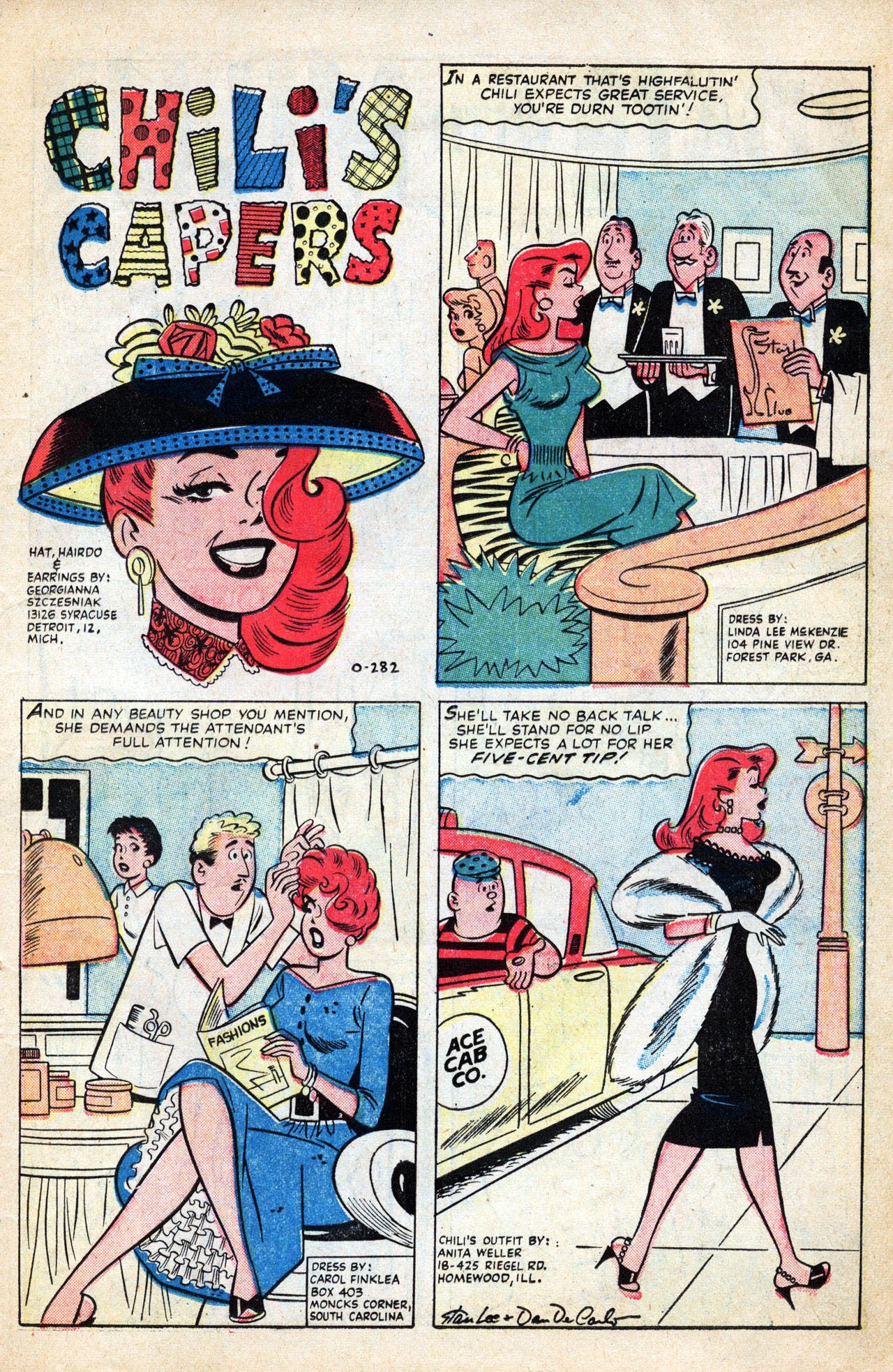 Read online A Date with Millie (1959) comic -  Issue #1 - 11