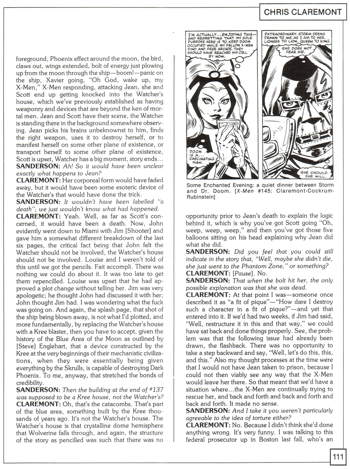 Read online The X-Men Companion comic -  Issue #1 - 111