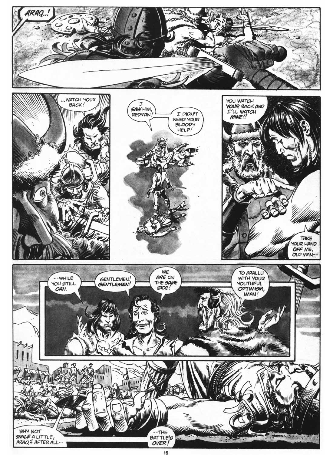 Read online The Savage Sword Of Conan comic -  Issue #160 - 17