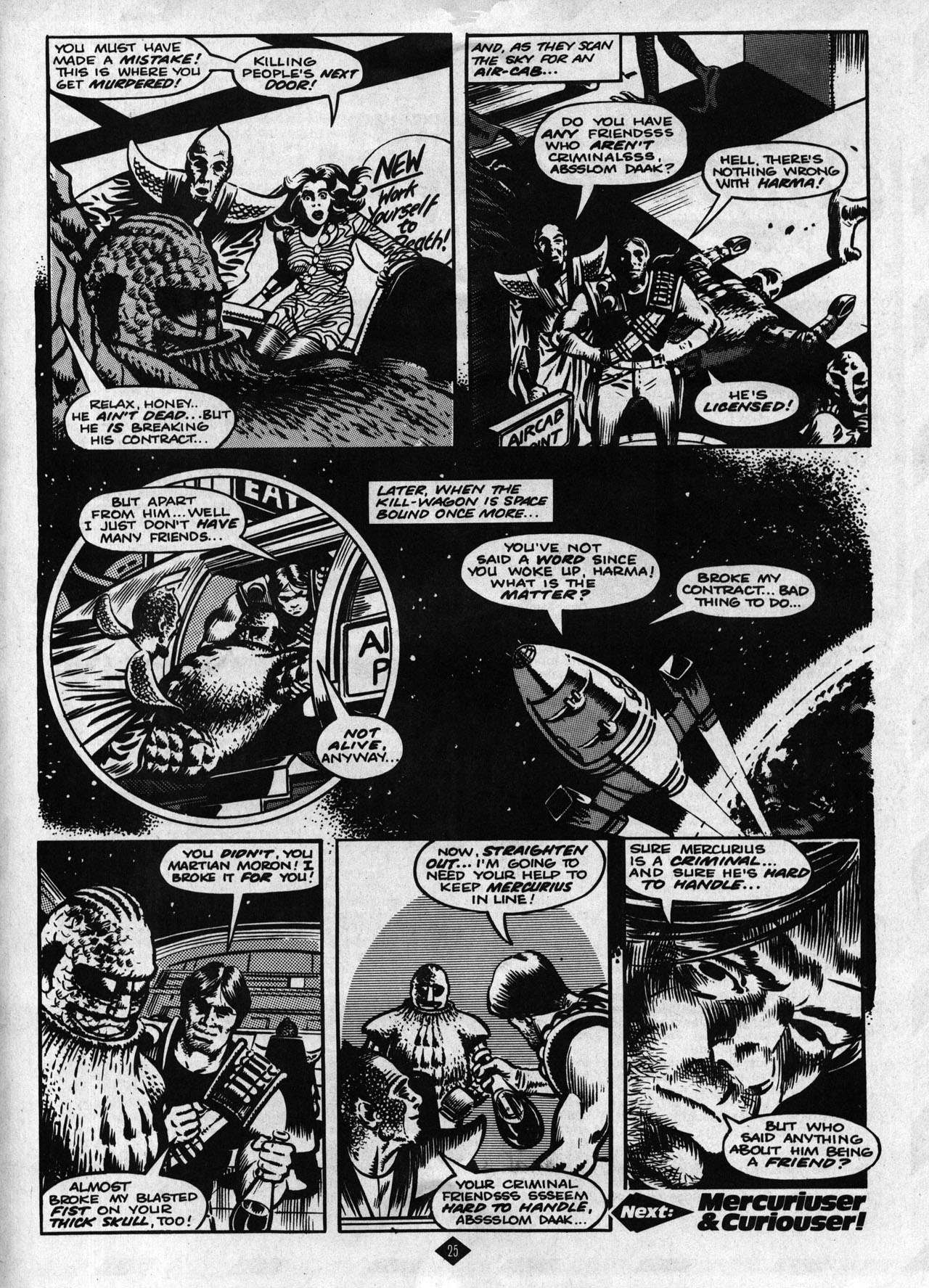 Read online Captain Britain (1985) comic -  Issue #9 - 25