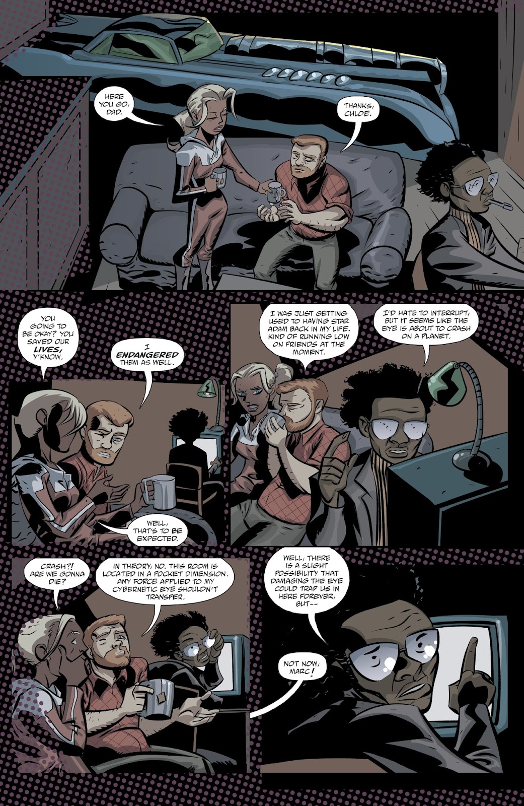 Cave Carson Has An Interstellar Eye issue 2 - Page 6