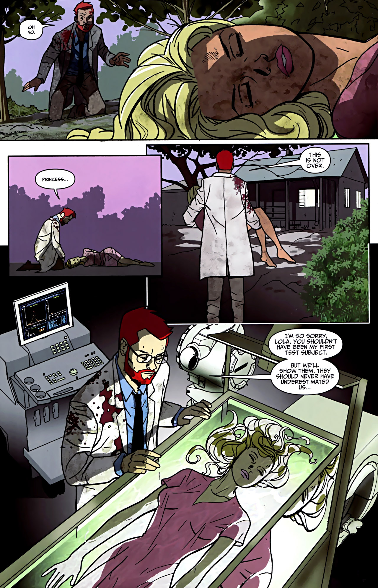 Read online Fringe: Tales from the Fringe comic -  Issue #5 - 20