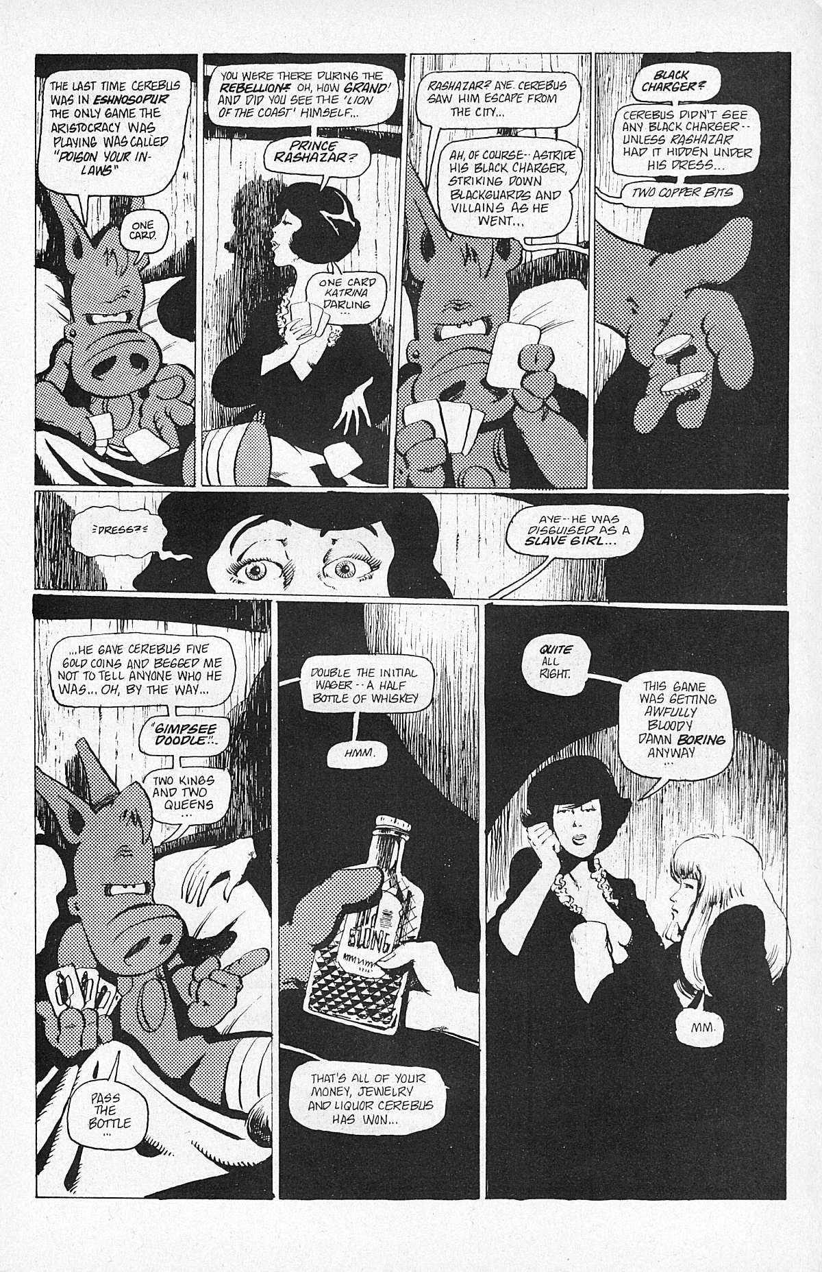 Read online Cerebus comic -  Issue #24 - 7