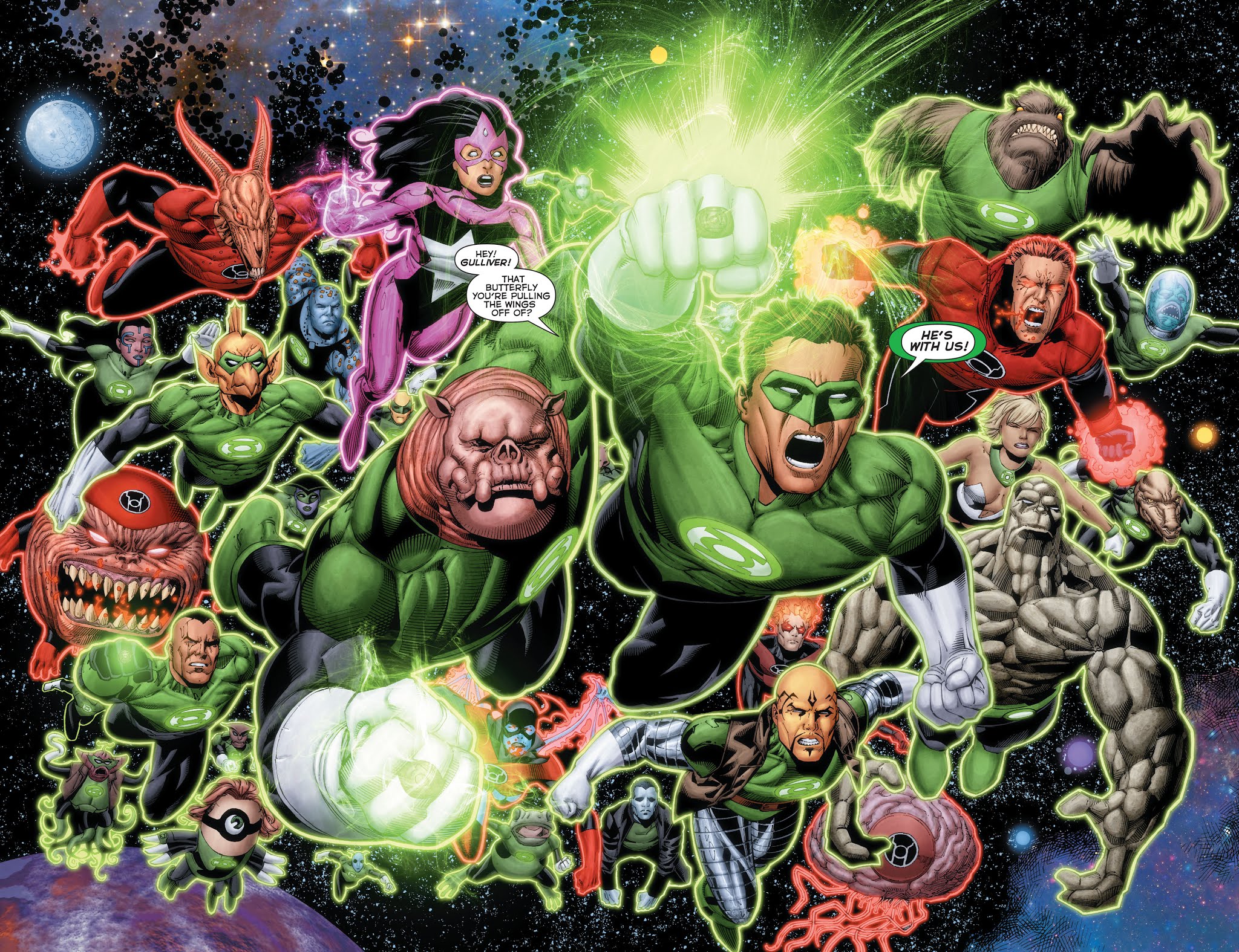 Read online Green Lantern: Lights Out comic -  Issue # TPB - 146