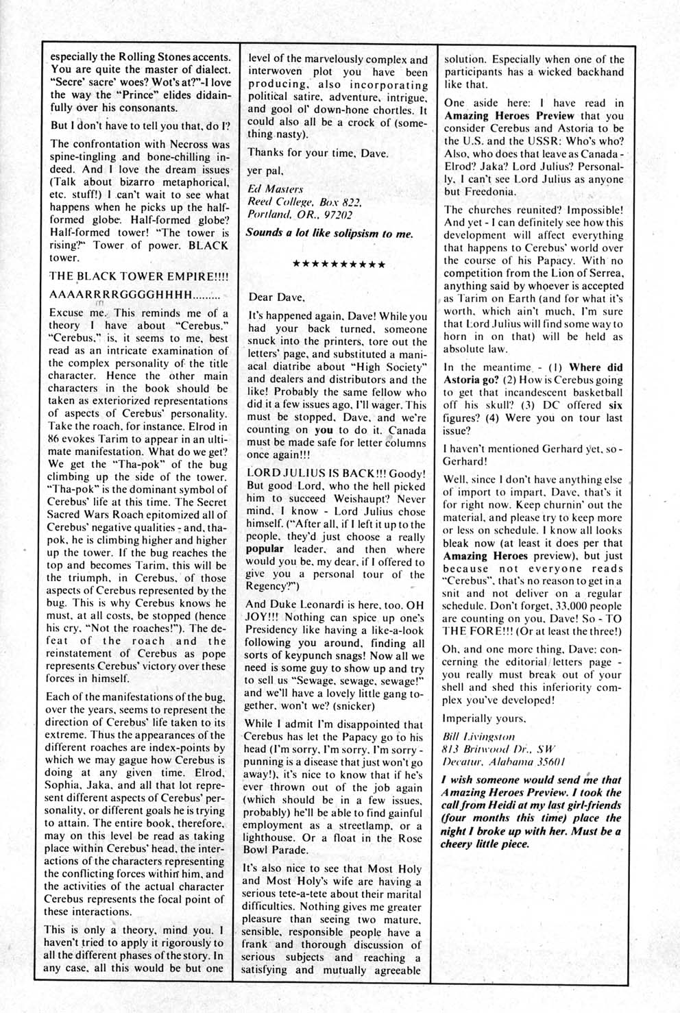 Cerebus Issue #95 #95 - English 21