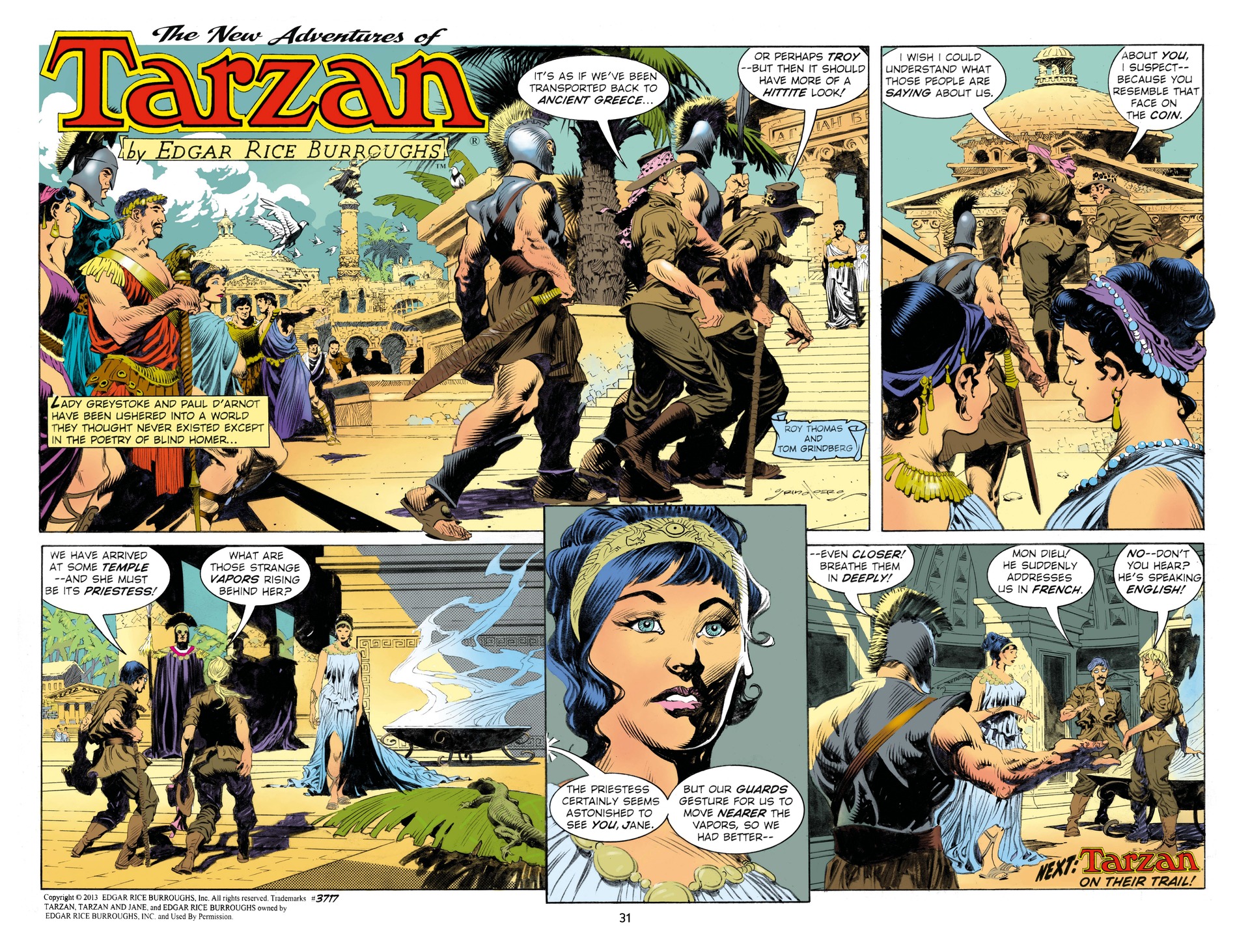 Read online Tarzan: The New Adventures comic -  Issue # TPB - 33