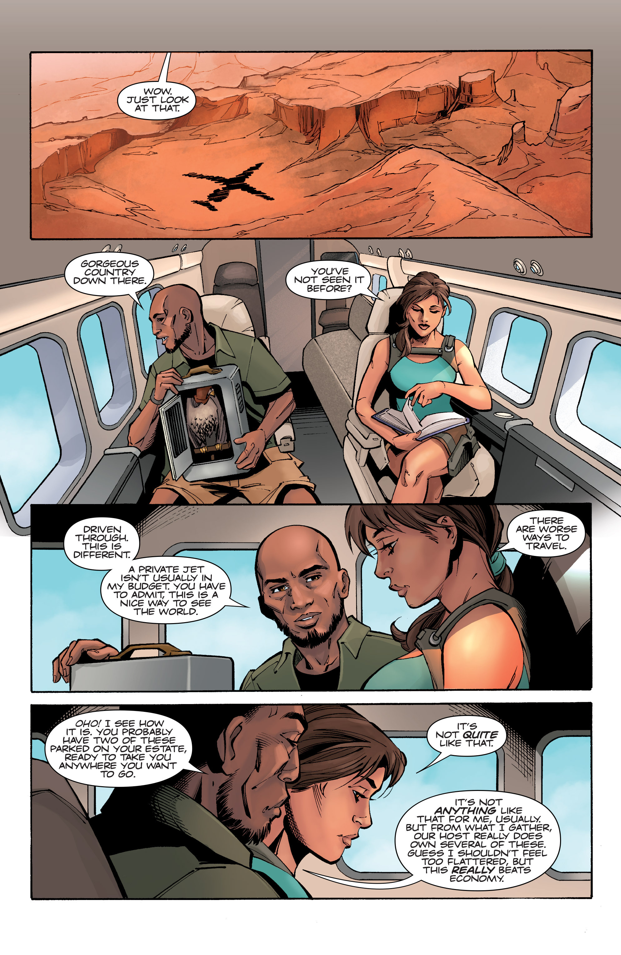 Read online Lara Croft and the Frozen Omen comic -  Issue #3 - 6