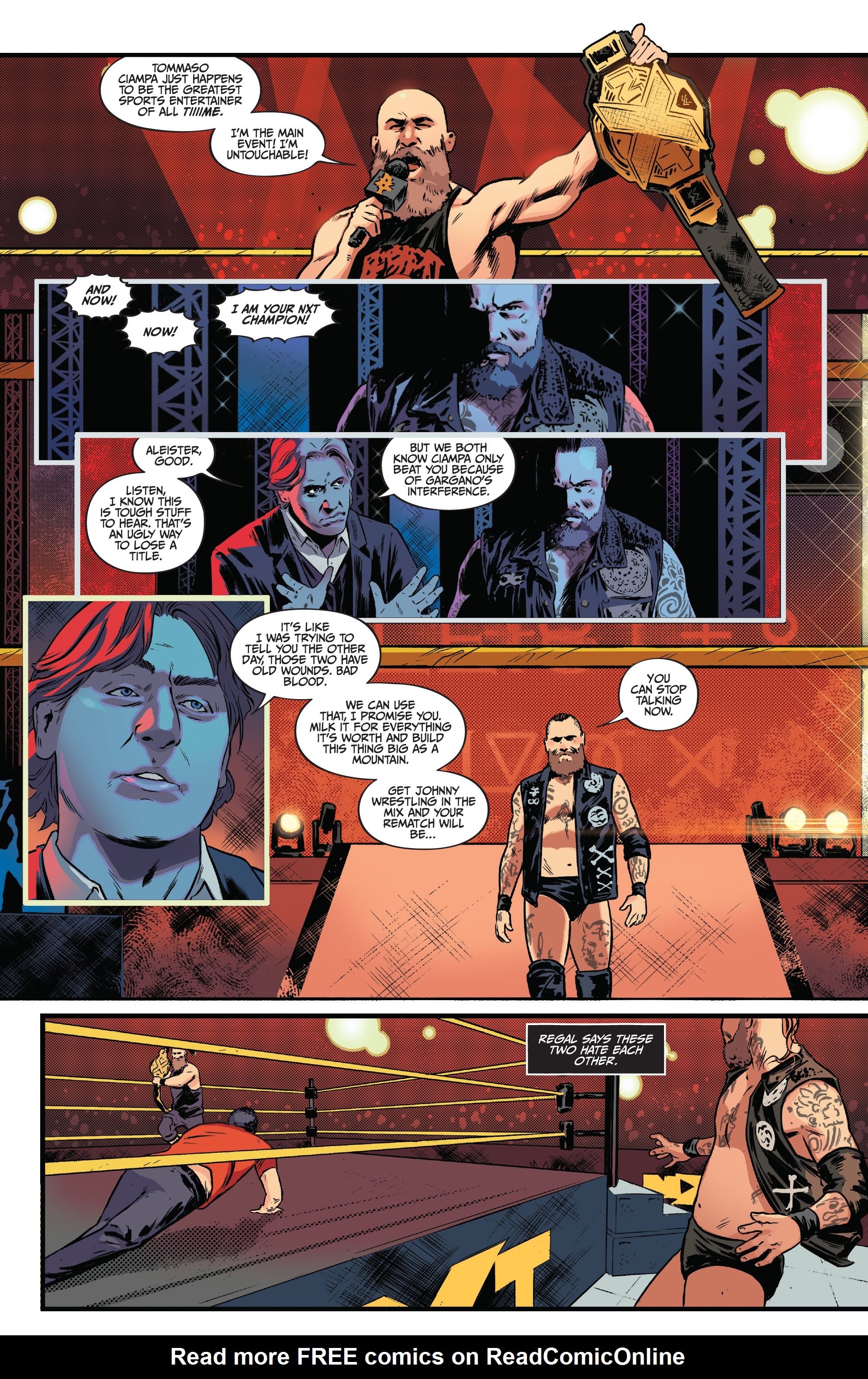 Read online WWE: NXT Takeover comic -  Issue # TPB - 97