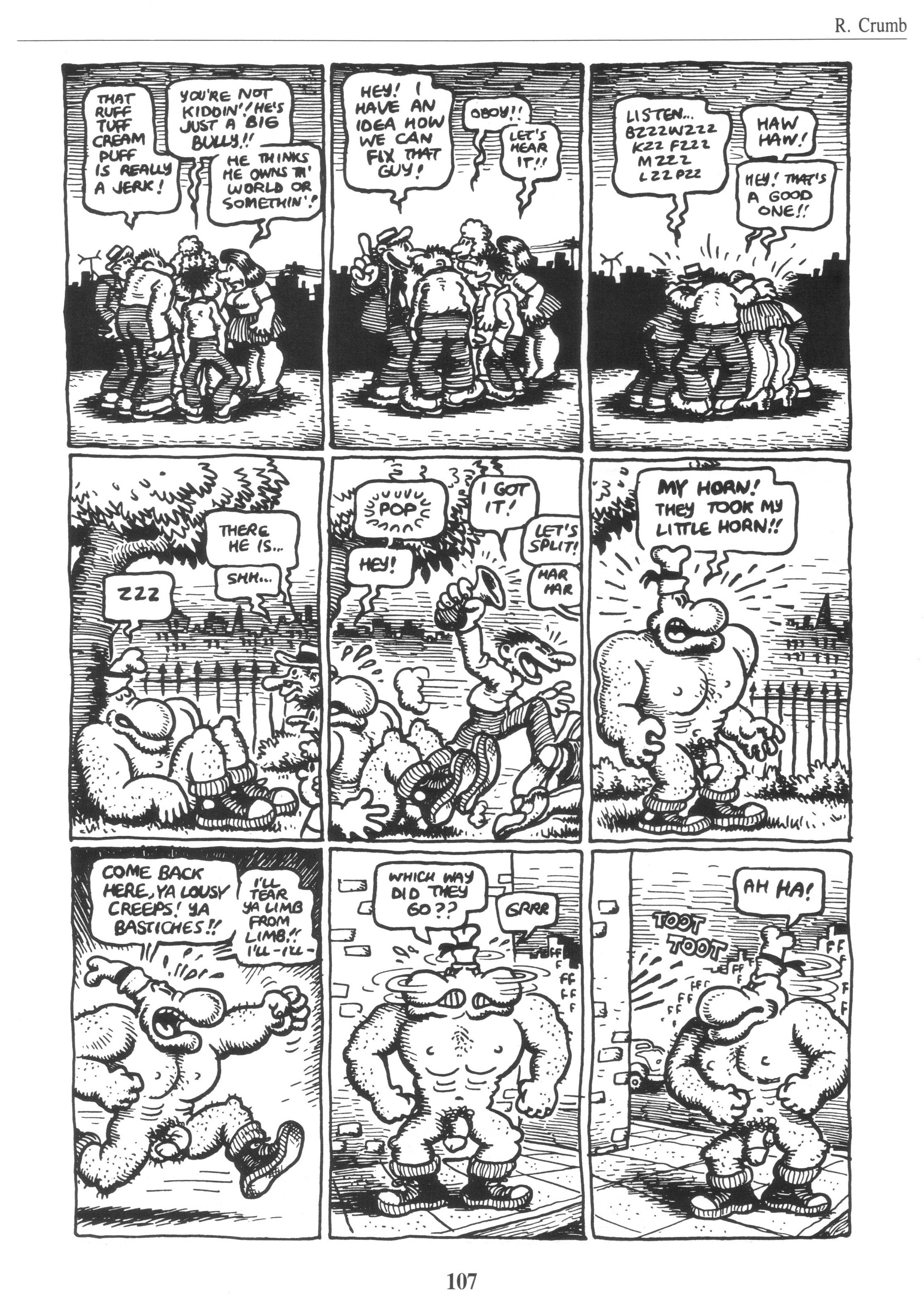 Read online The Complete Crumb Comics comic -  Issue # TPB 6 - 117